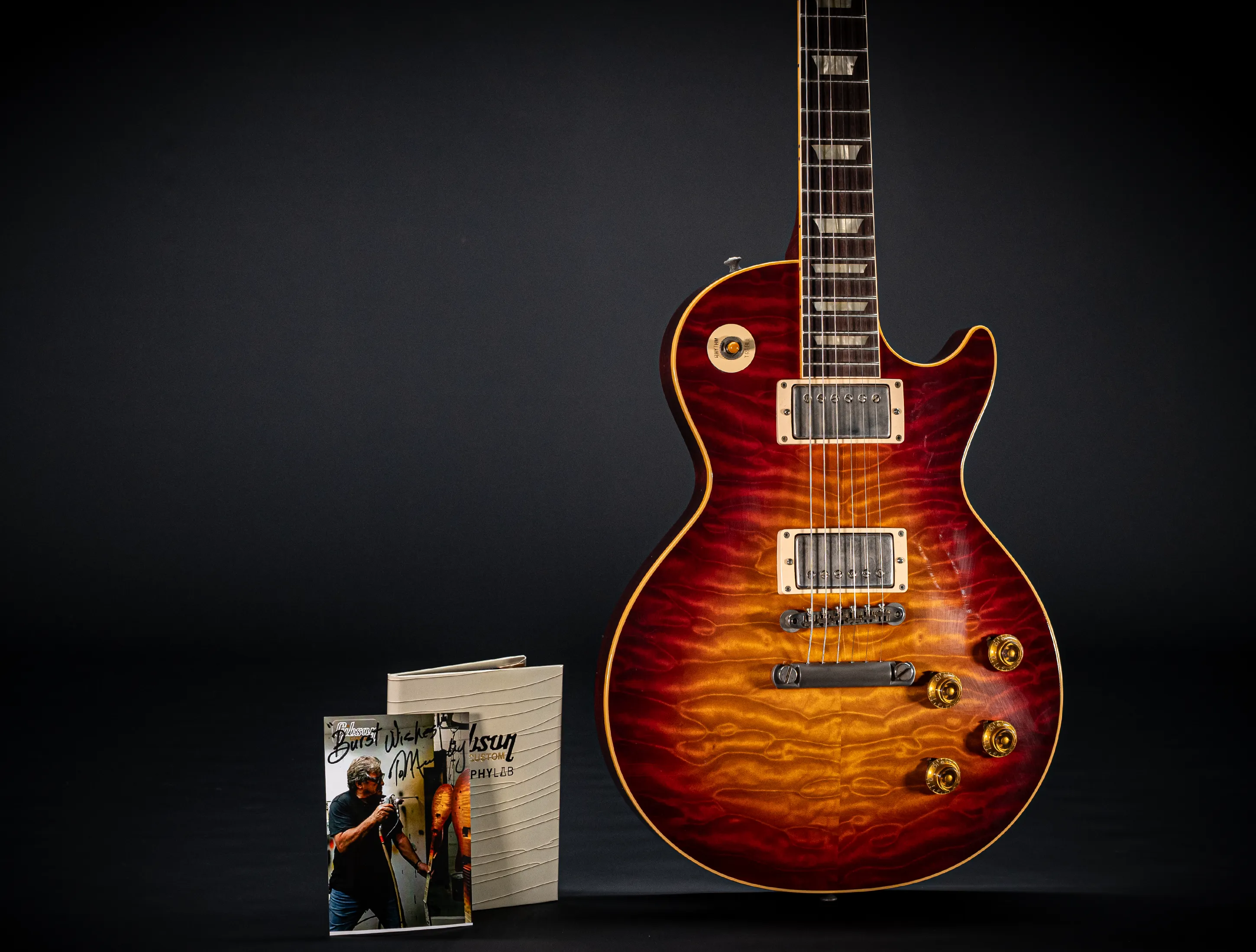 Gibson Les Paul 1959 Reissue Murphy Lab 5A-Quilt Maple Top - Ultra Light Aged "Factory Special"