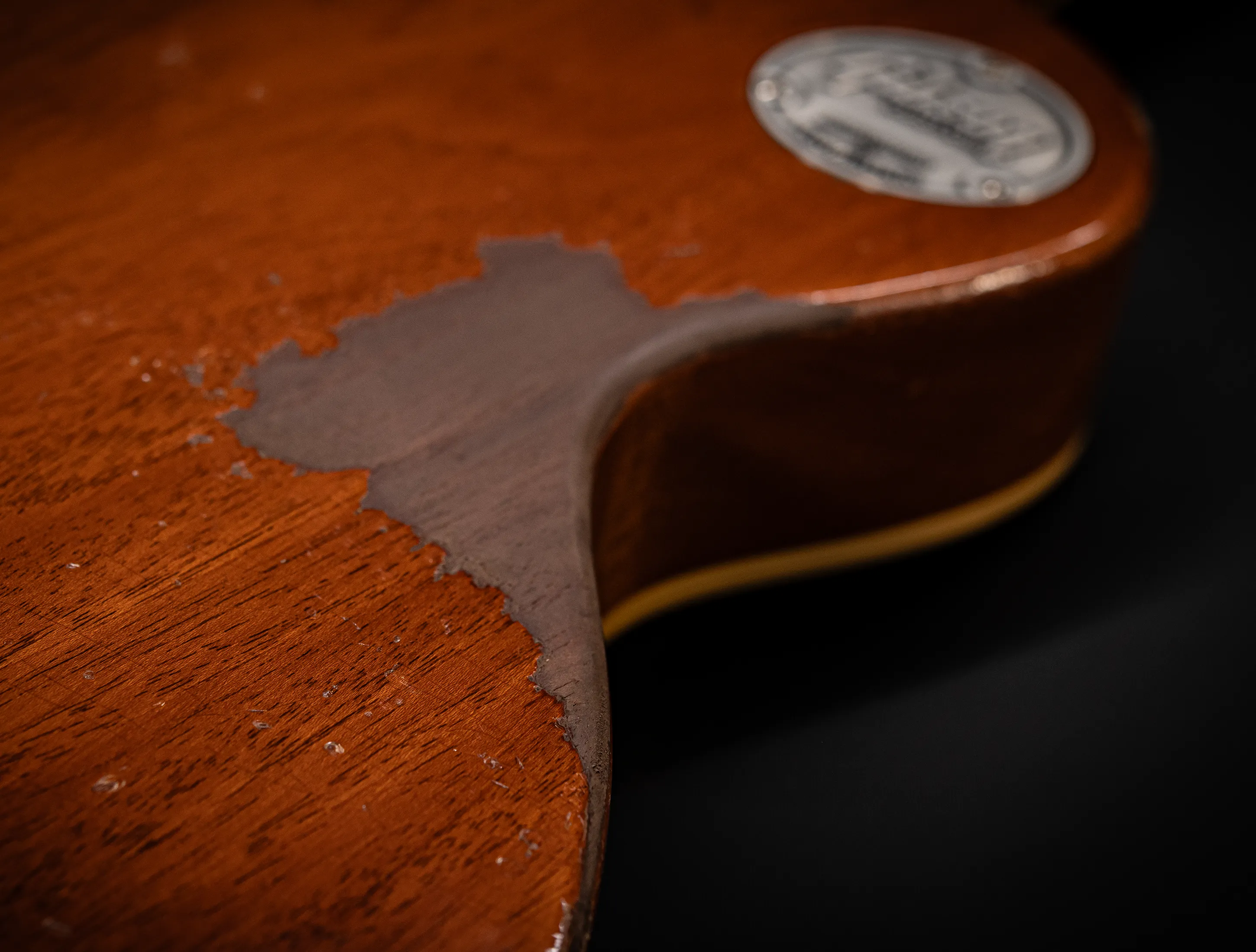 Show gallery (36 images) a163131 Gibson Les Paul 1959 Double Black Murphy LAB R9 Authentic Heavy Aged - Butterscotch