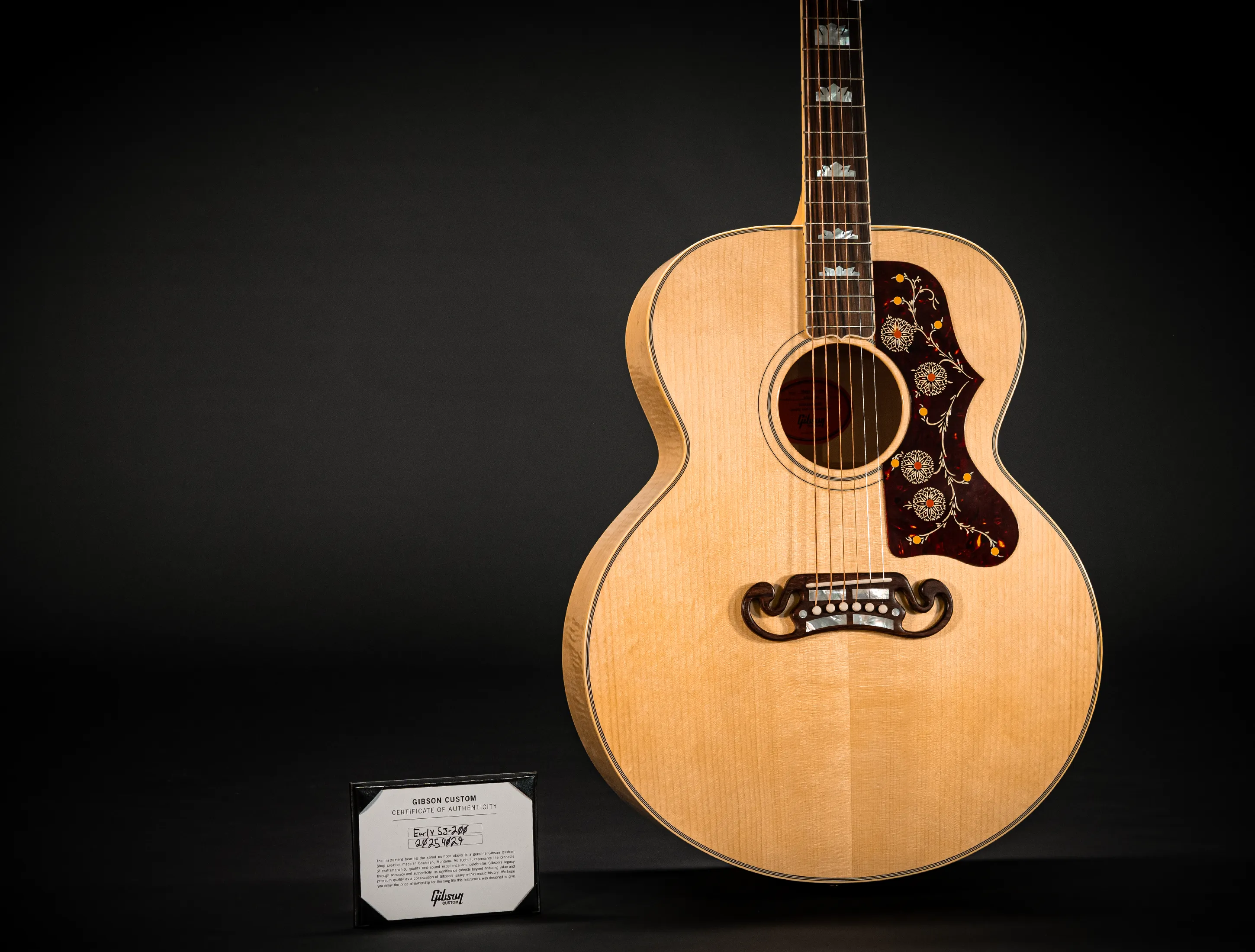 Gibson SJ-200 EARLY 50`s Golden Era Custom Shop Adirondack - Vintage Natural