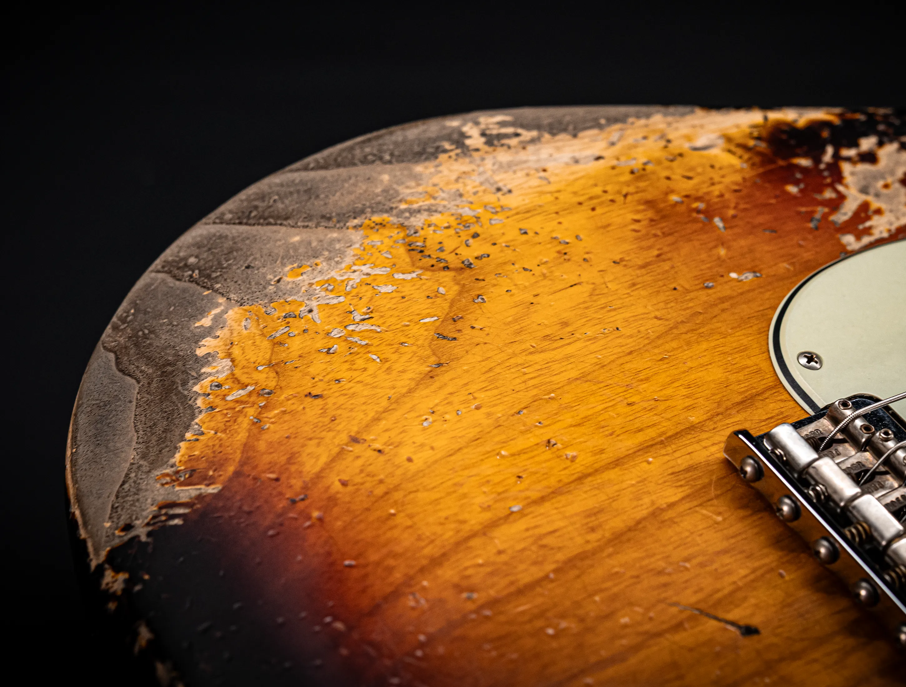Fender MBD II 1962 Humbucker Hardtail Stratocaster MIDAS Super Heavy Relic - ASH Body Sunburst