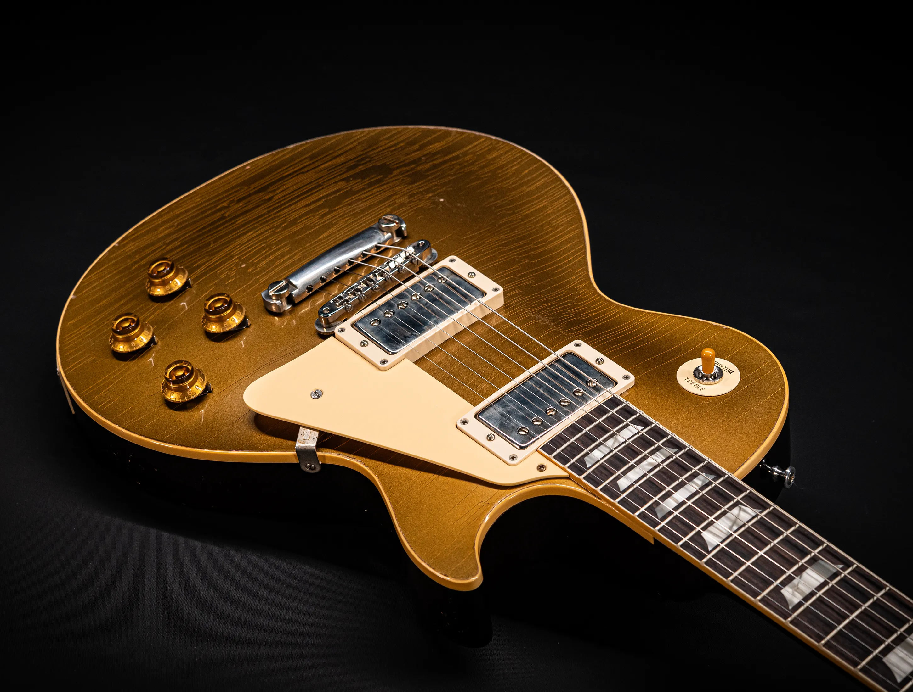 a164765 Gibson Les Paul 1957 Goldtop Darkback Reissue Murphy Lab Light Aged