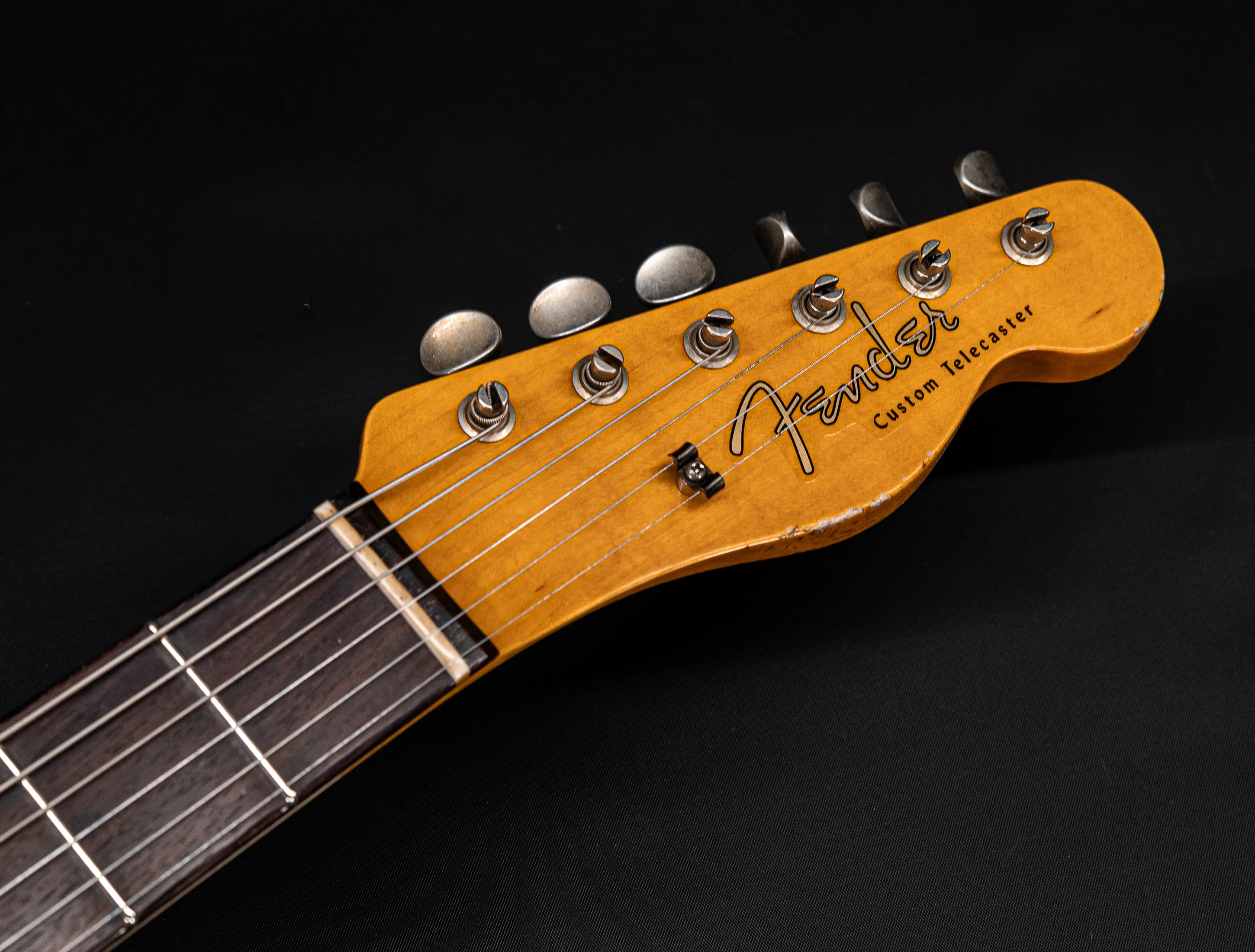 Fender MBD 1963 Telecaster Custom Relic - Black