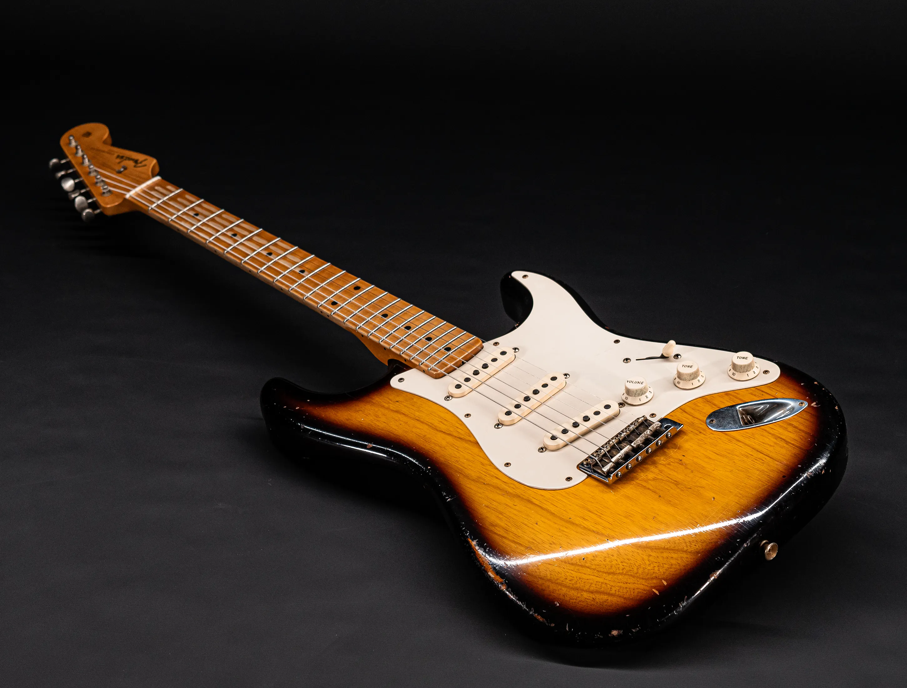 Fender Senior Masterbuilt Todd Krause 1957 Stratocaster Relic 1pc Ash Body - Sunburst