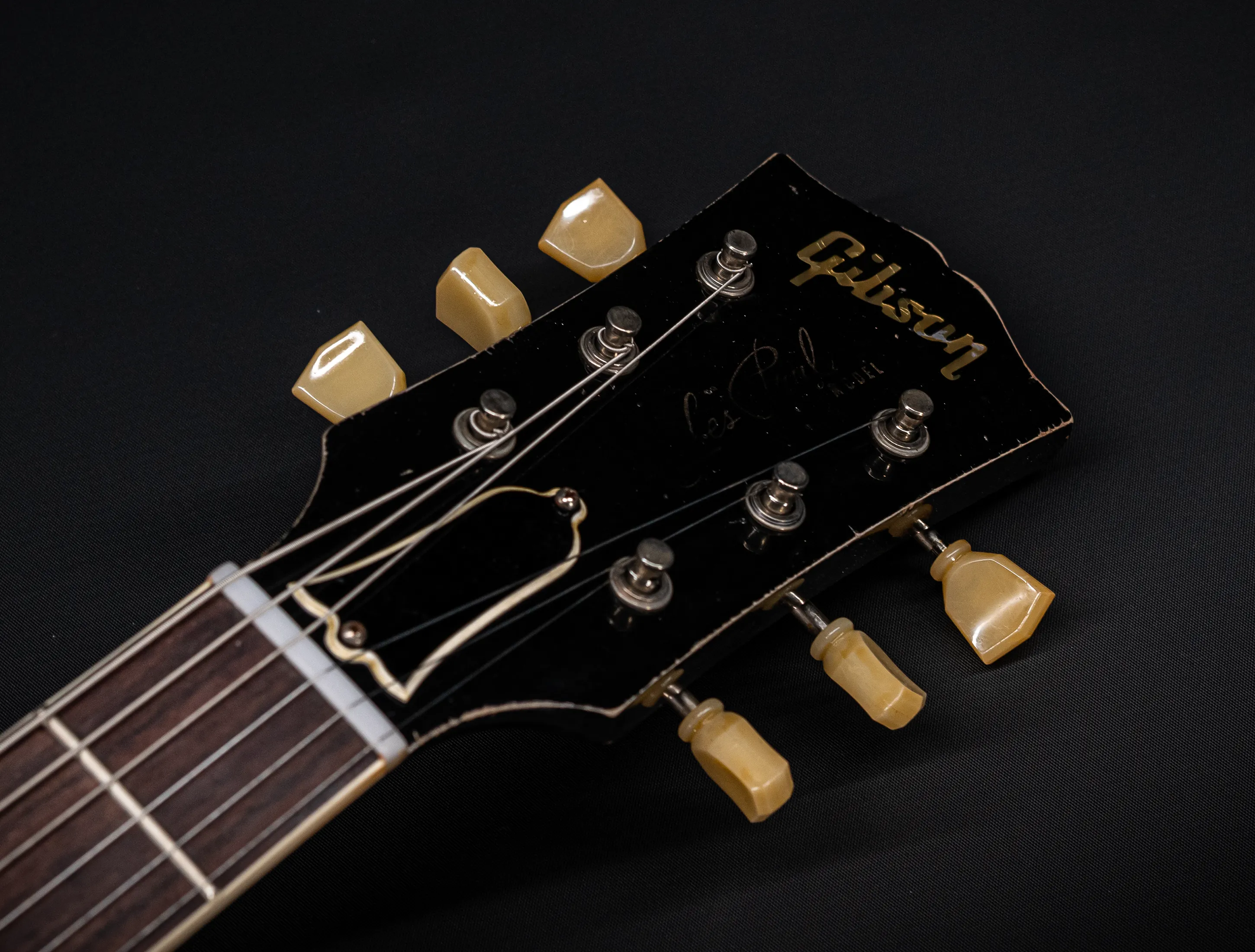 Gibson Les Paul 1958 Standard Murphy Lab Heavy Aged - Factory Black