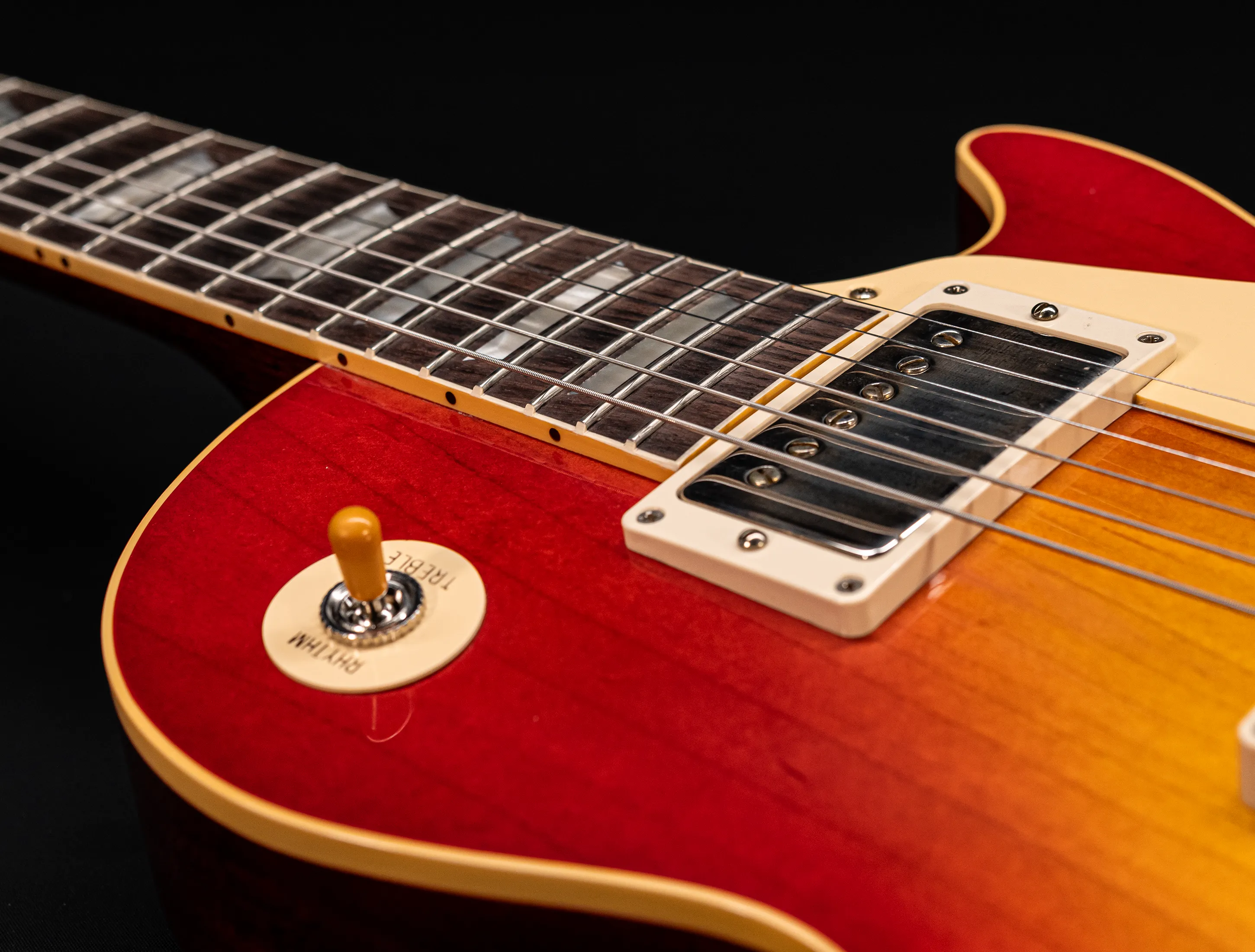 a161553 Gibson Les Paul 1958 Standard Reissue VOS - Washed Cherry Sunburst