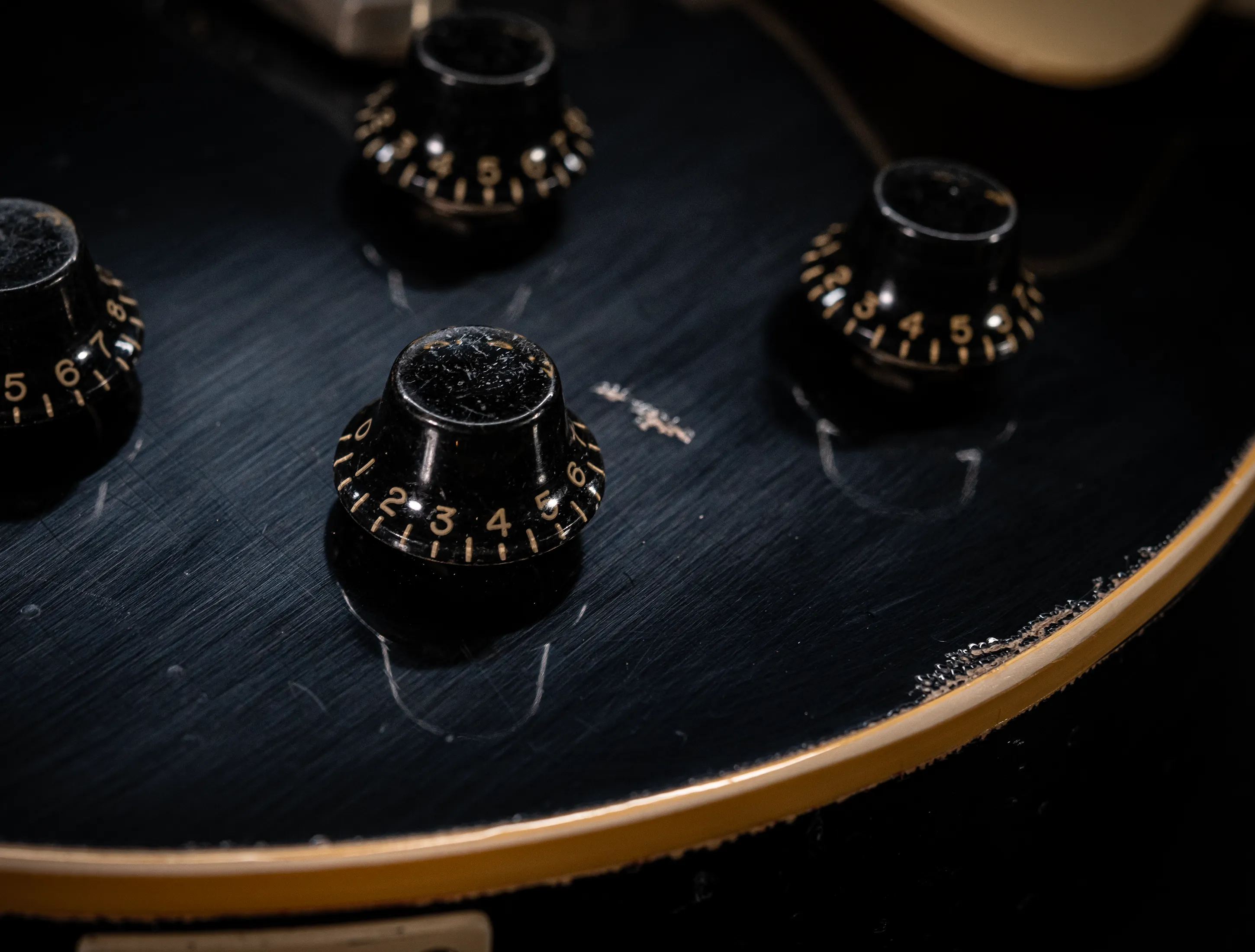 Gibson Les Paul 1958 Standard Murphy Lab Heavy Aged - Factory Black