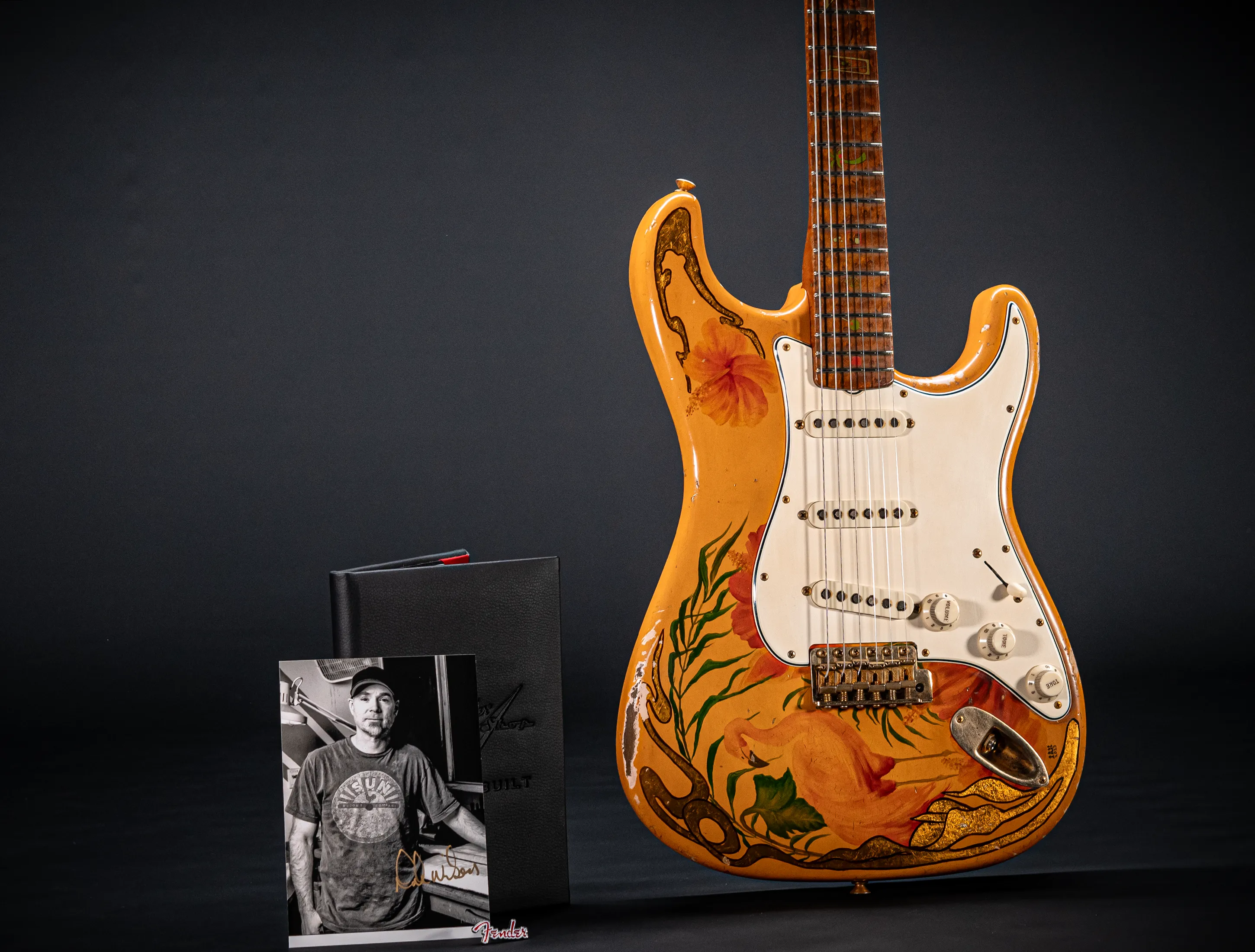 Fender Masterbuilt Dale Wilson FLAMINGO TROPICAN Stratocaster ONE-OF-A-KIND
