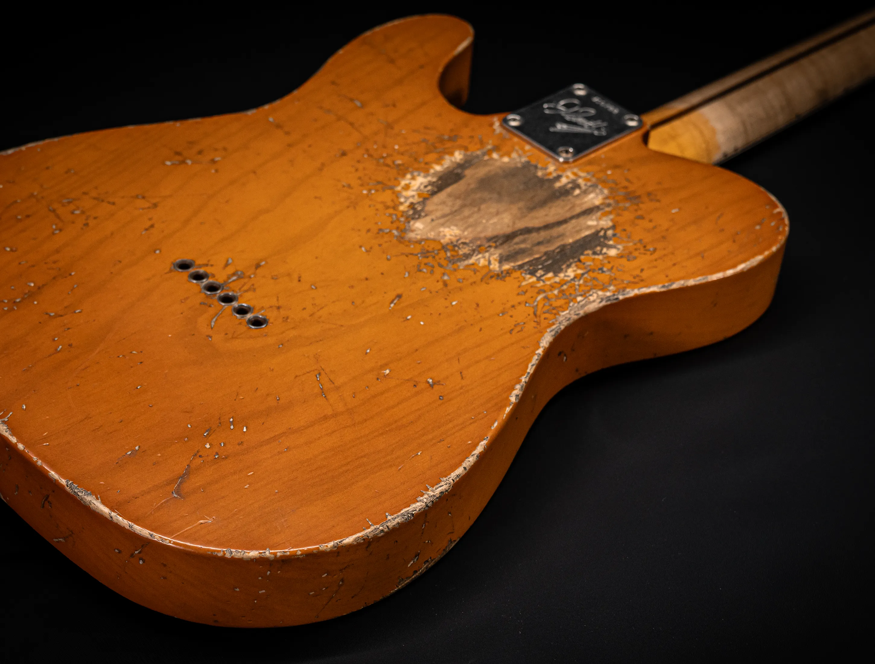 Fender Senior Masterbuilt Jason Smith 1952 Telecaster Heavy Relic - 1pc Ash Butterscotch Blonde
