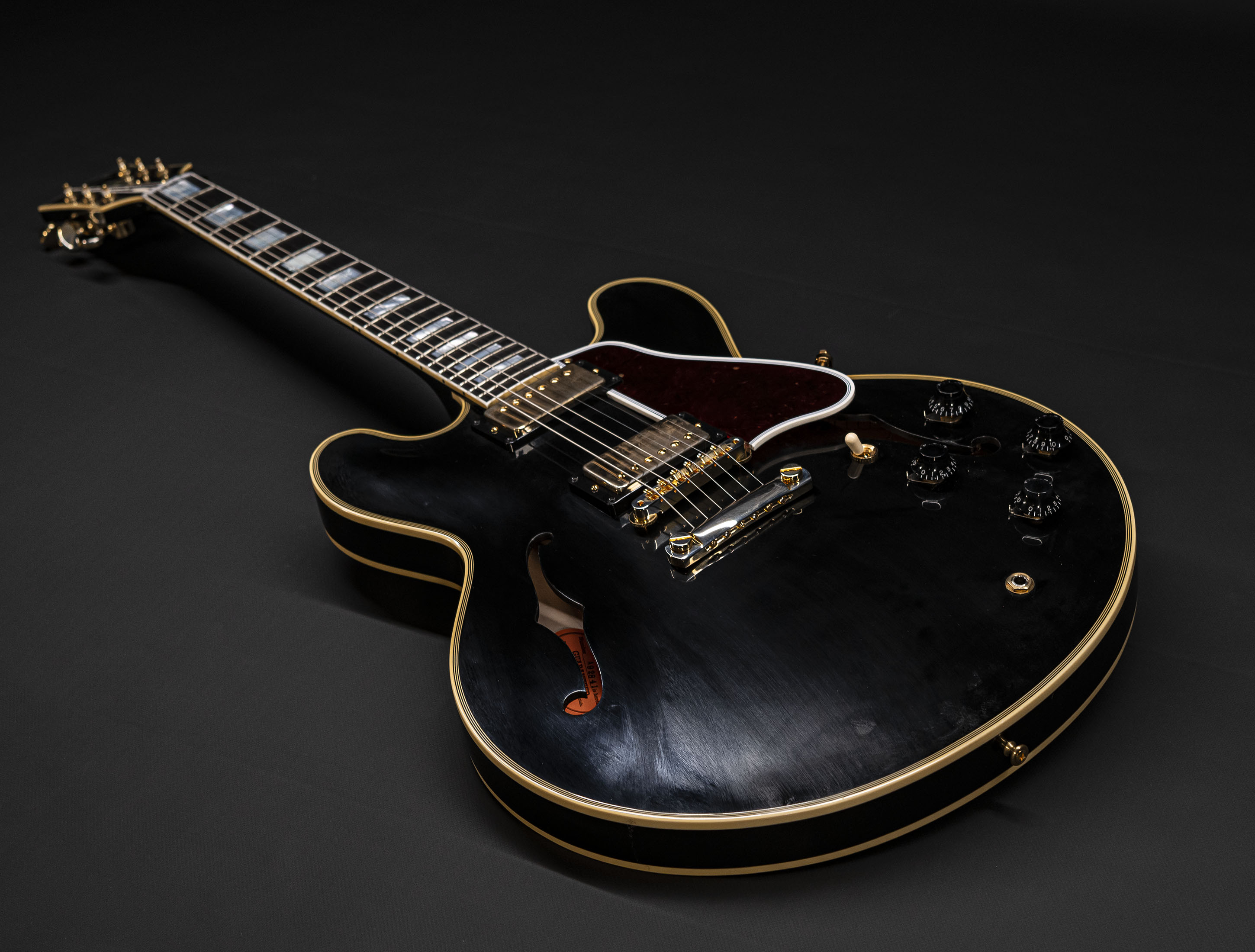 Show gallery (24 images) a118295 gibson-1959-es-355-stop-bar-historic-reissue-ebony