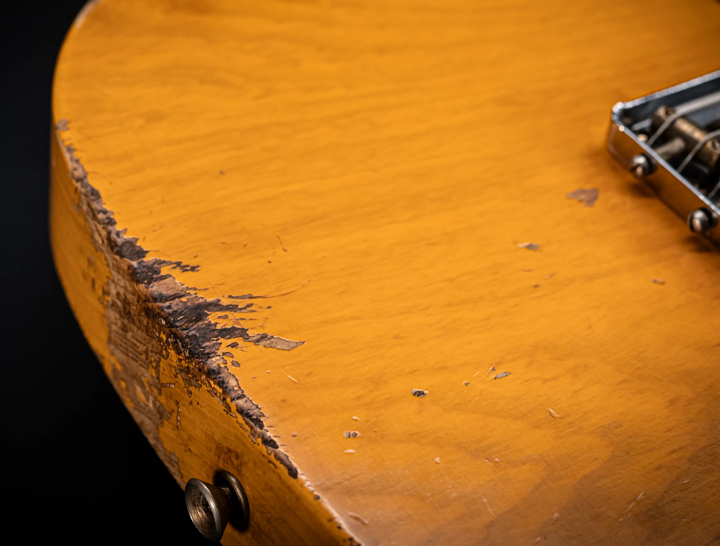 Fender Masterbuilt Kyle McMillin 1952 Telecaster Heavy Relic - 1pc Ash Butterscotch Blonde