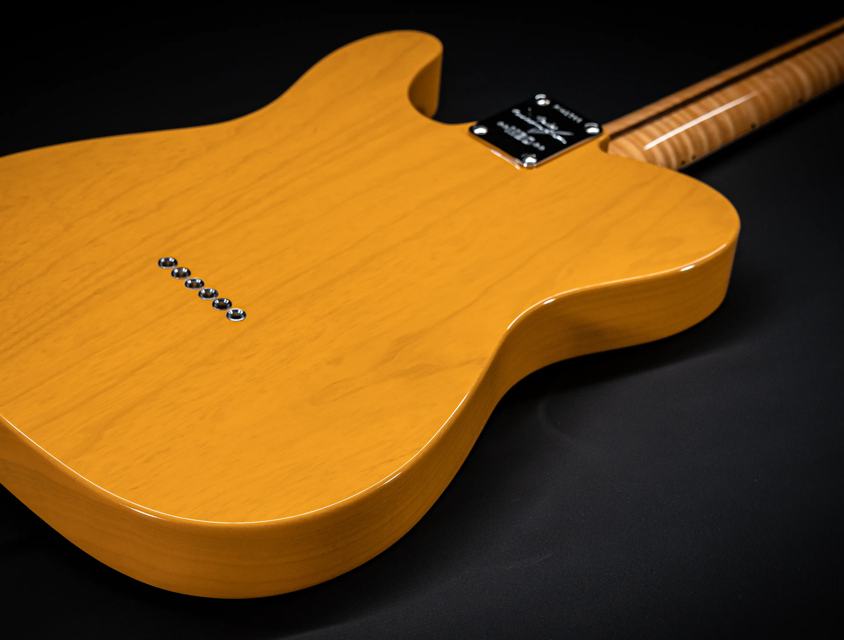 Fender MBD 1952 Telecaster GLOSS NOS flame Neck - Butterscotch Blonde