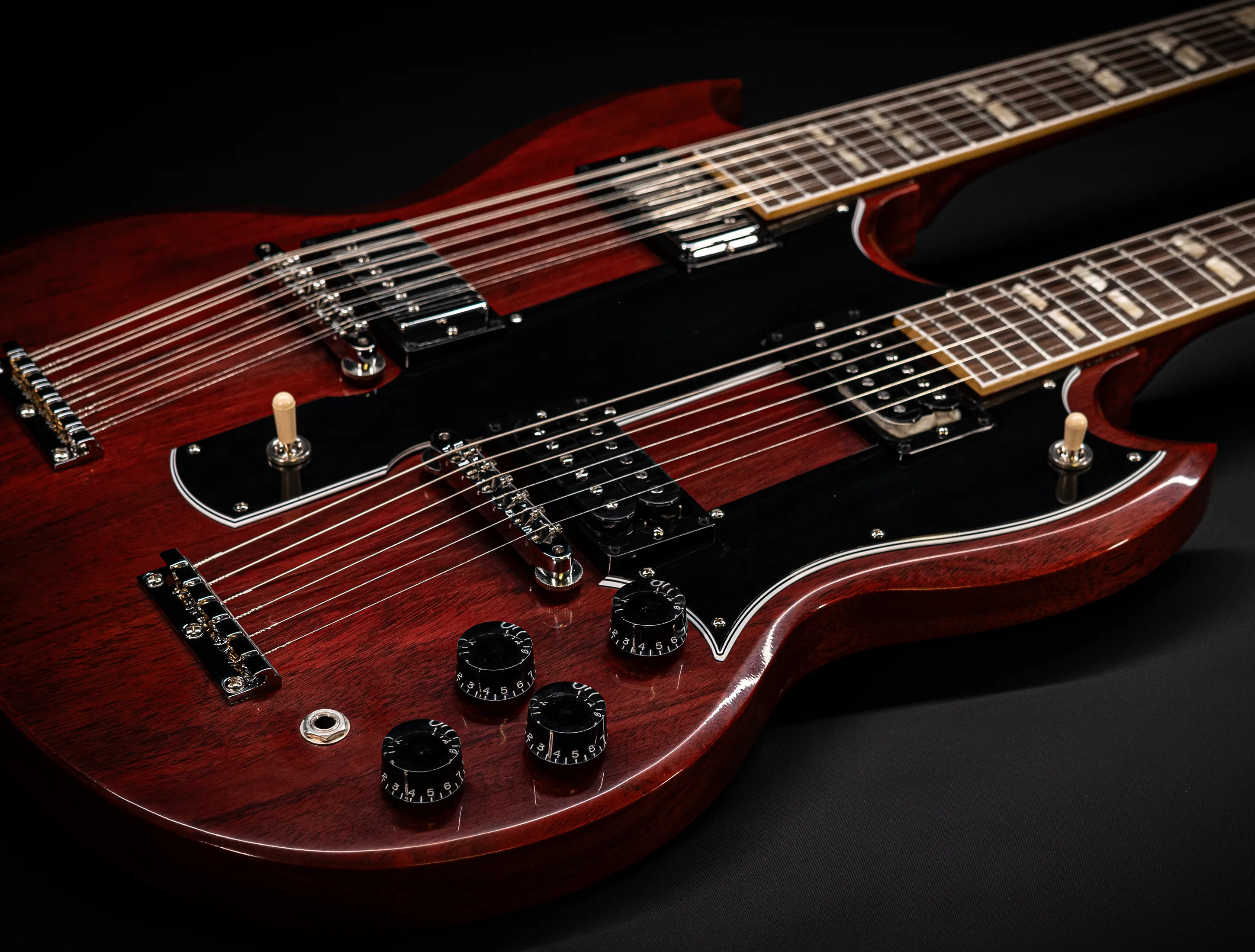 a165248-Gibson Jimmy Page EDS-1275 Doubleneck Collectors Edition VOS