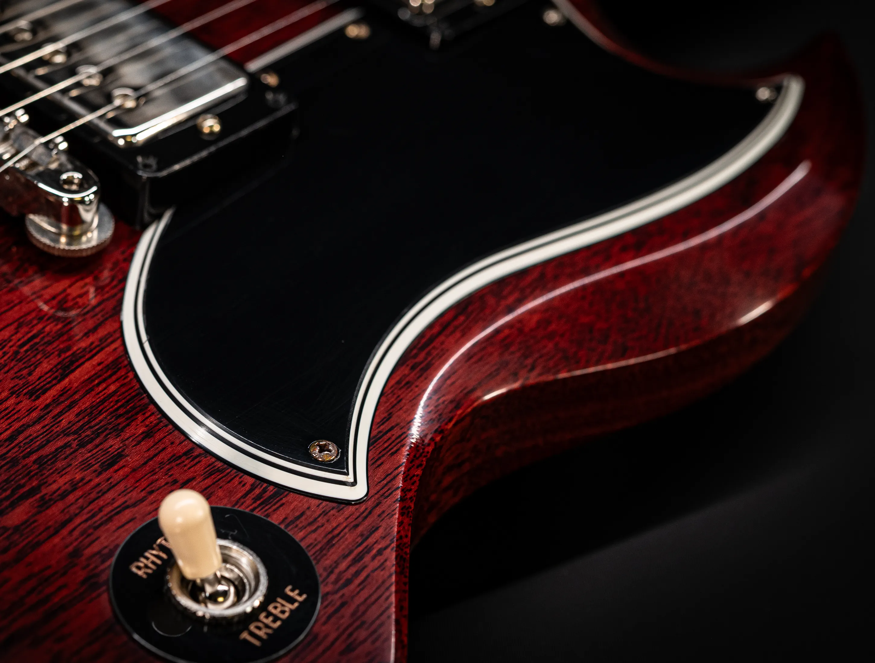 a172672Gibson SG 1961 Standard Reissue Stop Bar VOS Cherry Red Muikhaus-Hermann