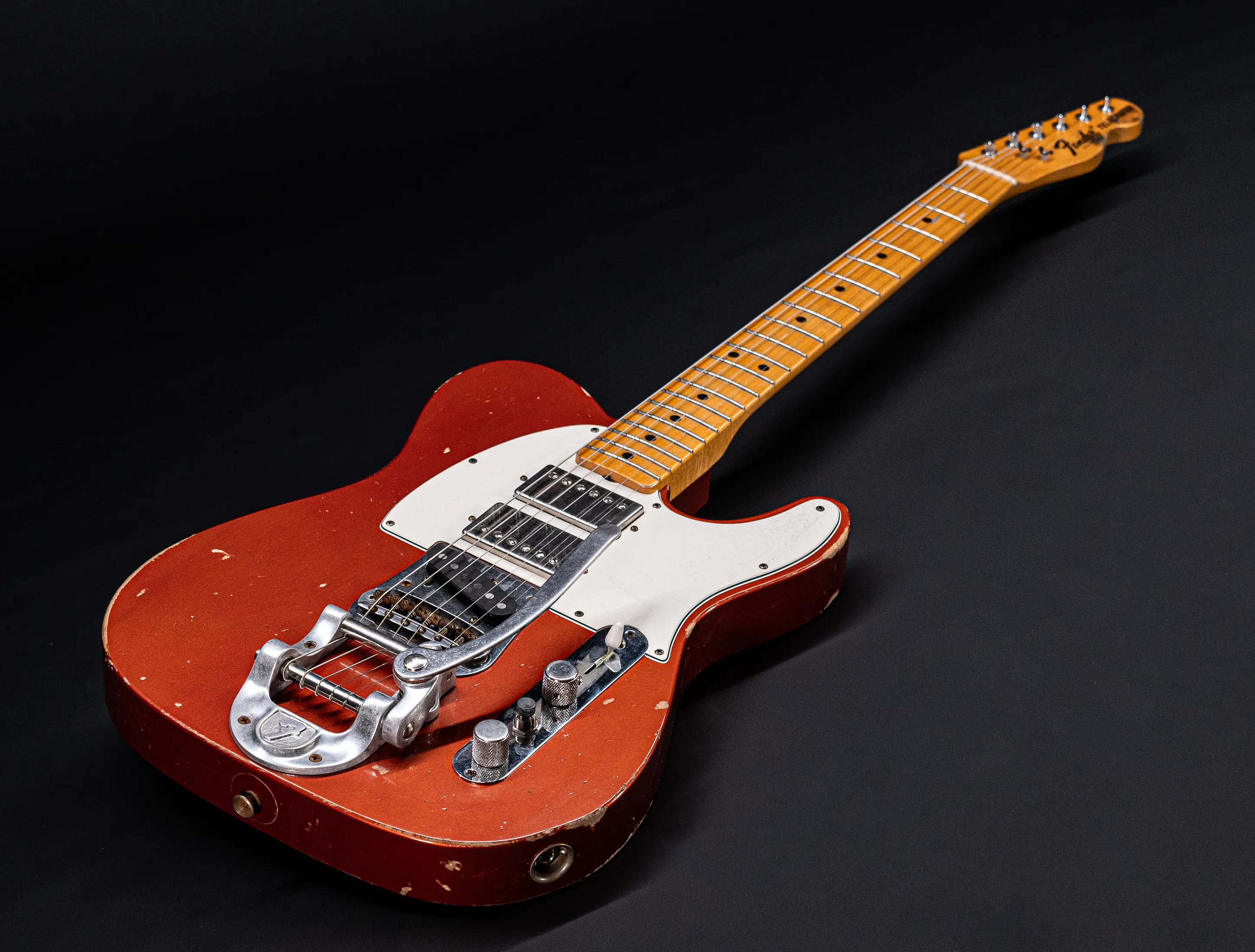 Fender Masterbuilt Dennis Galuszka Limited Edition Mike Campbell 1972 „Red Dog“ Telecaster