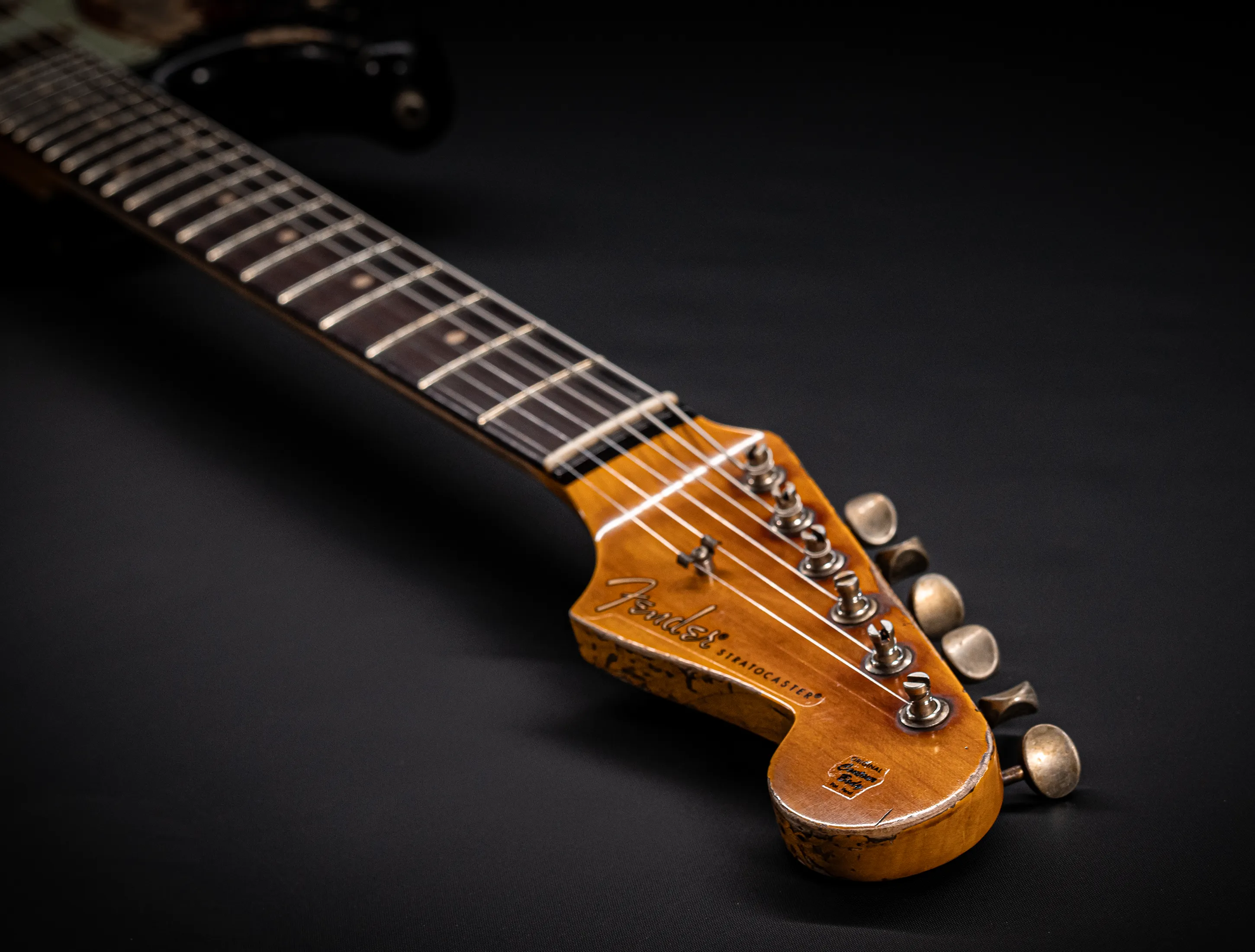 Fender MBD II 1962 Humbucker Hardtail Stratocaster MIDAS Super Heavy Relic - ASH Body Sunburst