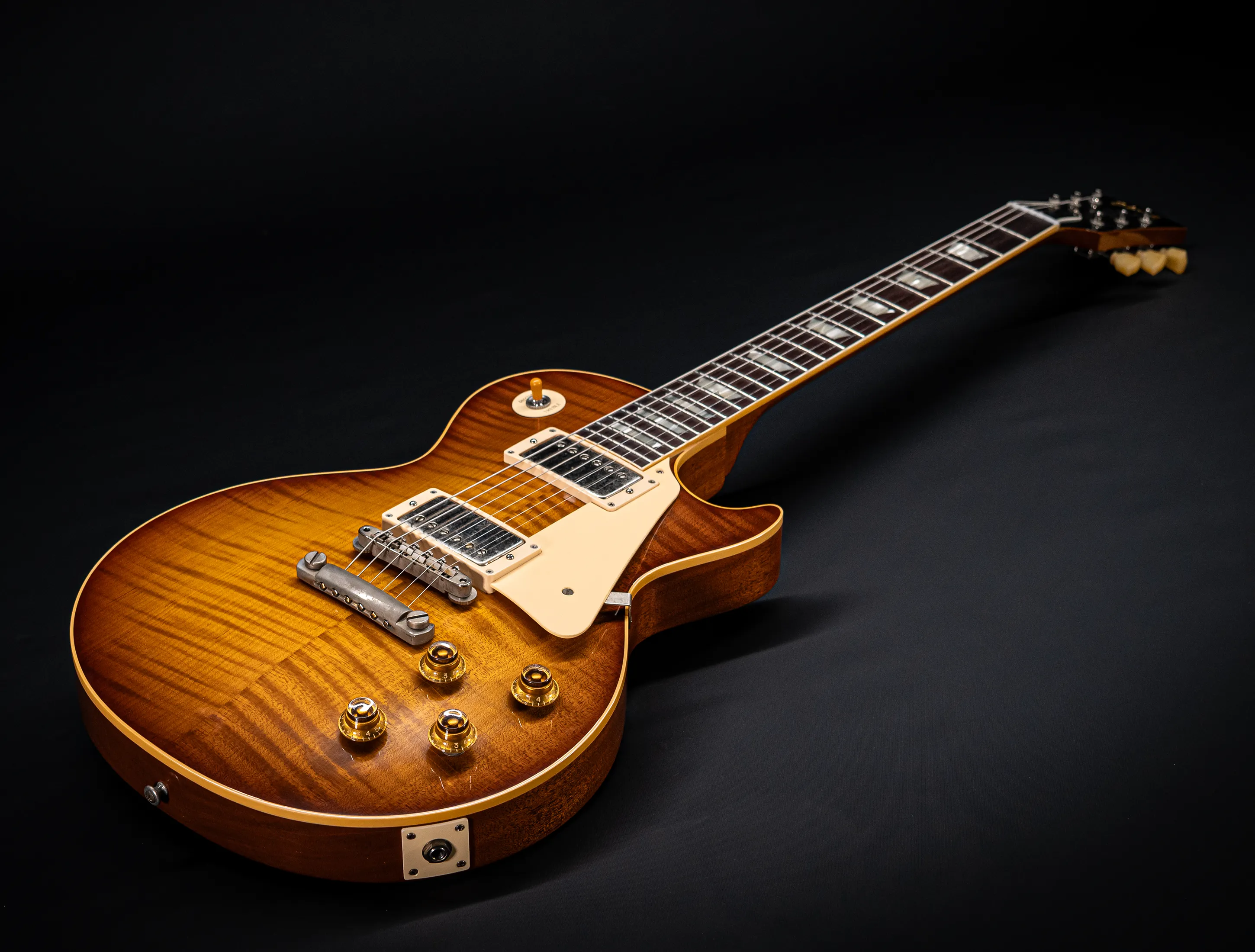Gibson Les Paul 1959 Reissue Murphy Lab TORREFIED Ultra Light Aged Factory Special - Golden Poppy Burst