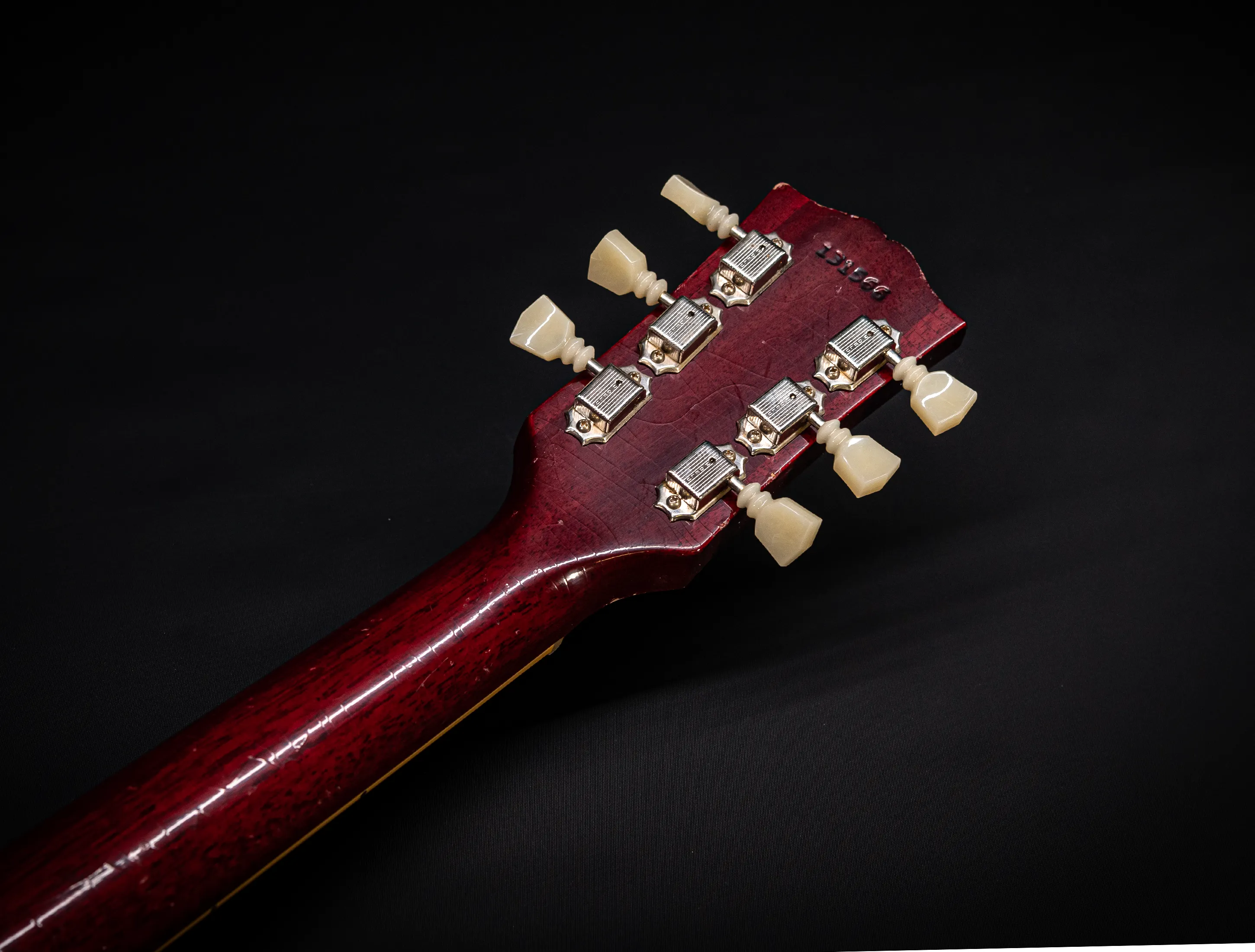 a165216 Gibson ES-335 1964 Custom Shop Murphy Lab Light Aged Figured Maple - 60s Viking Red