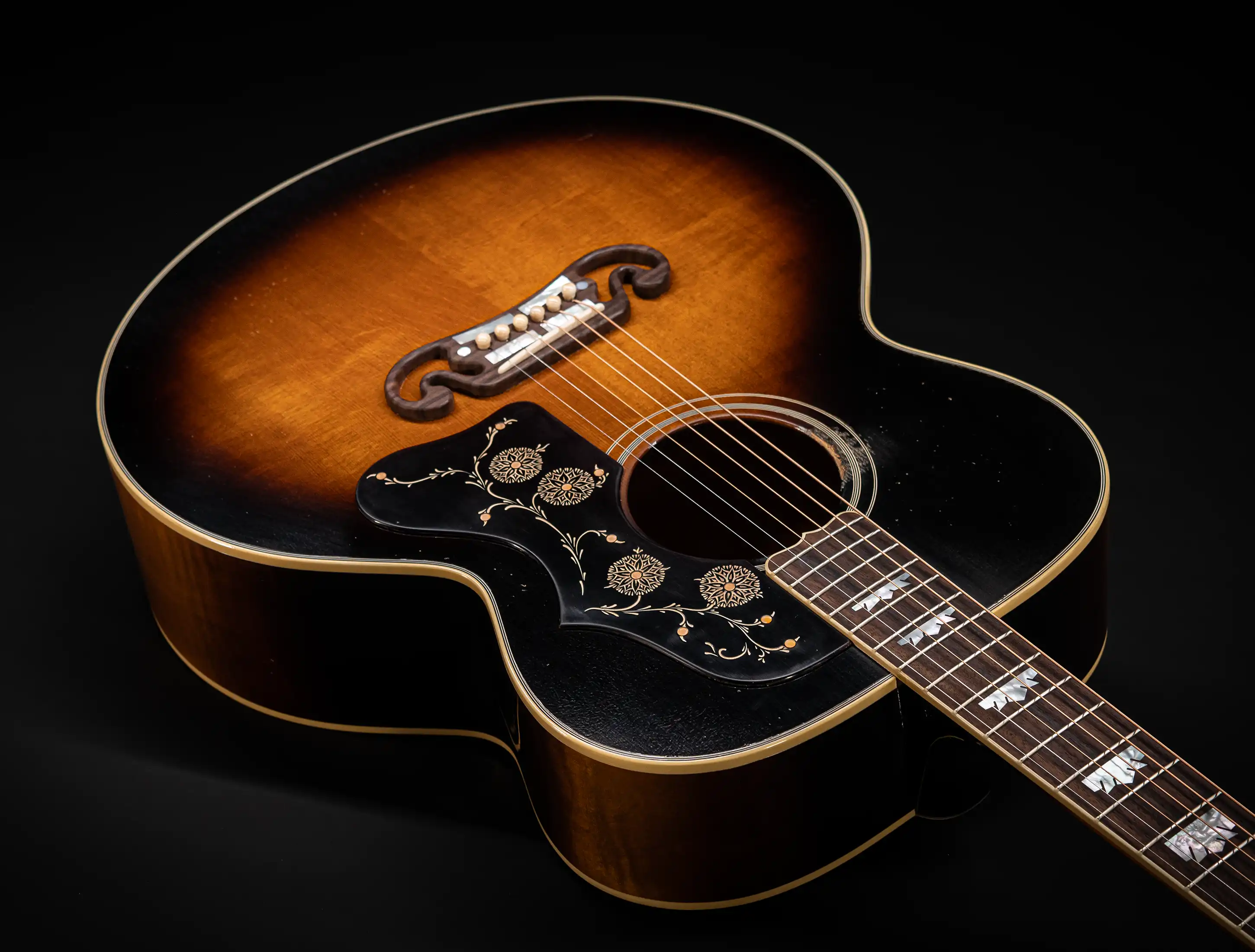 a155347 Gibson SJ-200 1957 Vintage Sunburst Murphy Lab Light Aged