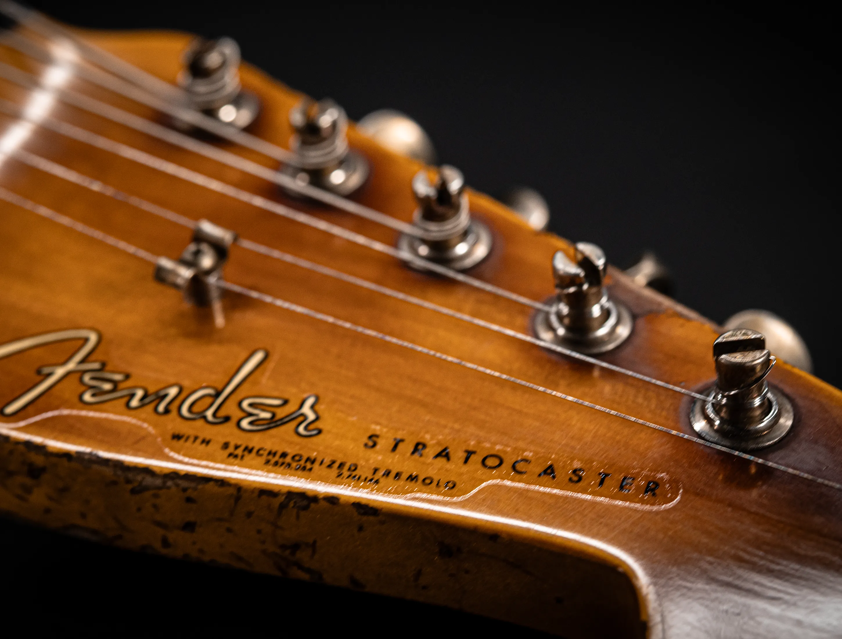 Fender MBD II 1962 Humbucker Stratocaster MIDAS Super Heavy Relic - ASH Body Fiesta Red