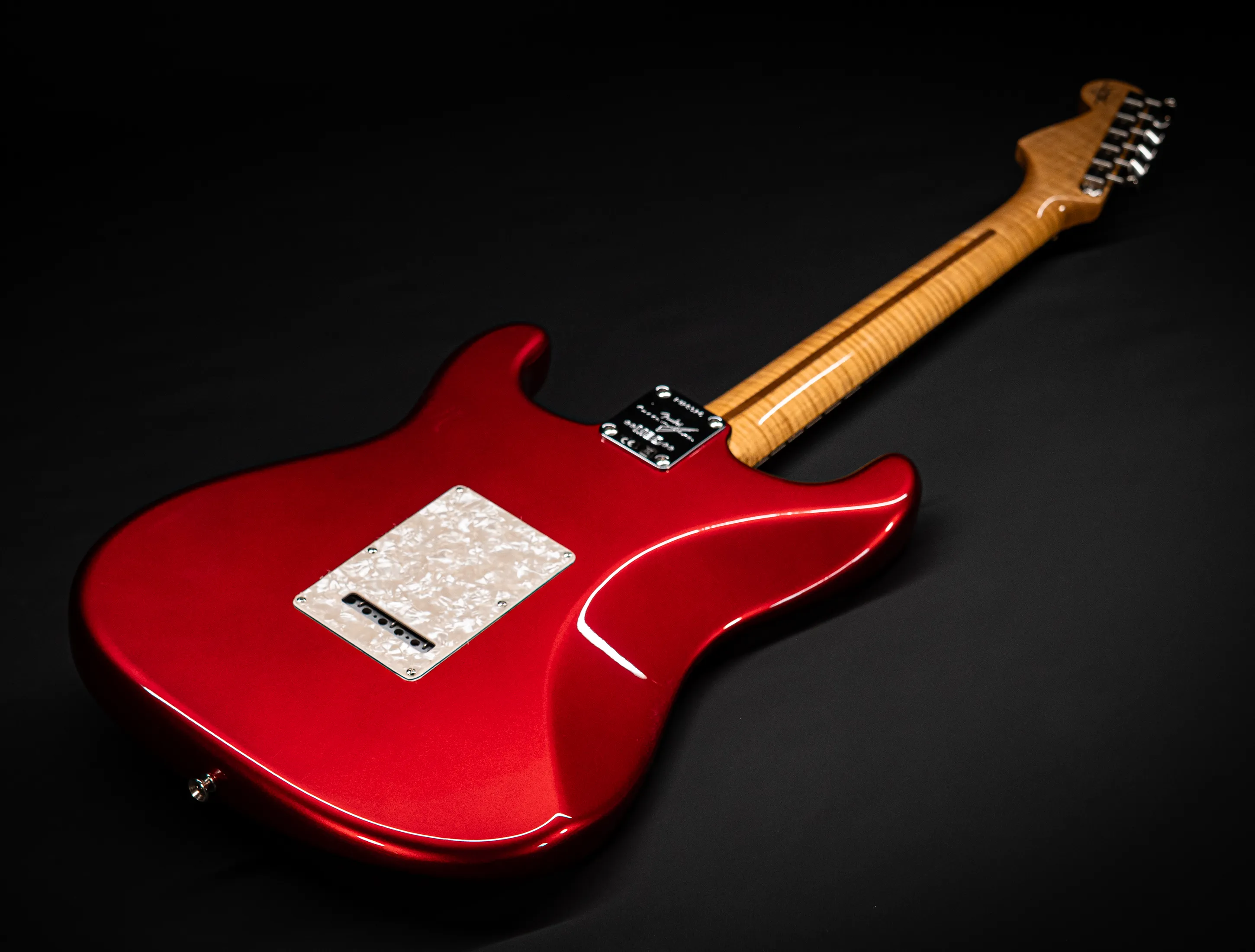 a163013 Fender MBD Limited 60s STARS Stratocaster NOS flame Neck - Candy Apple Red