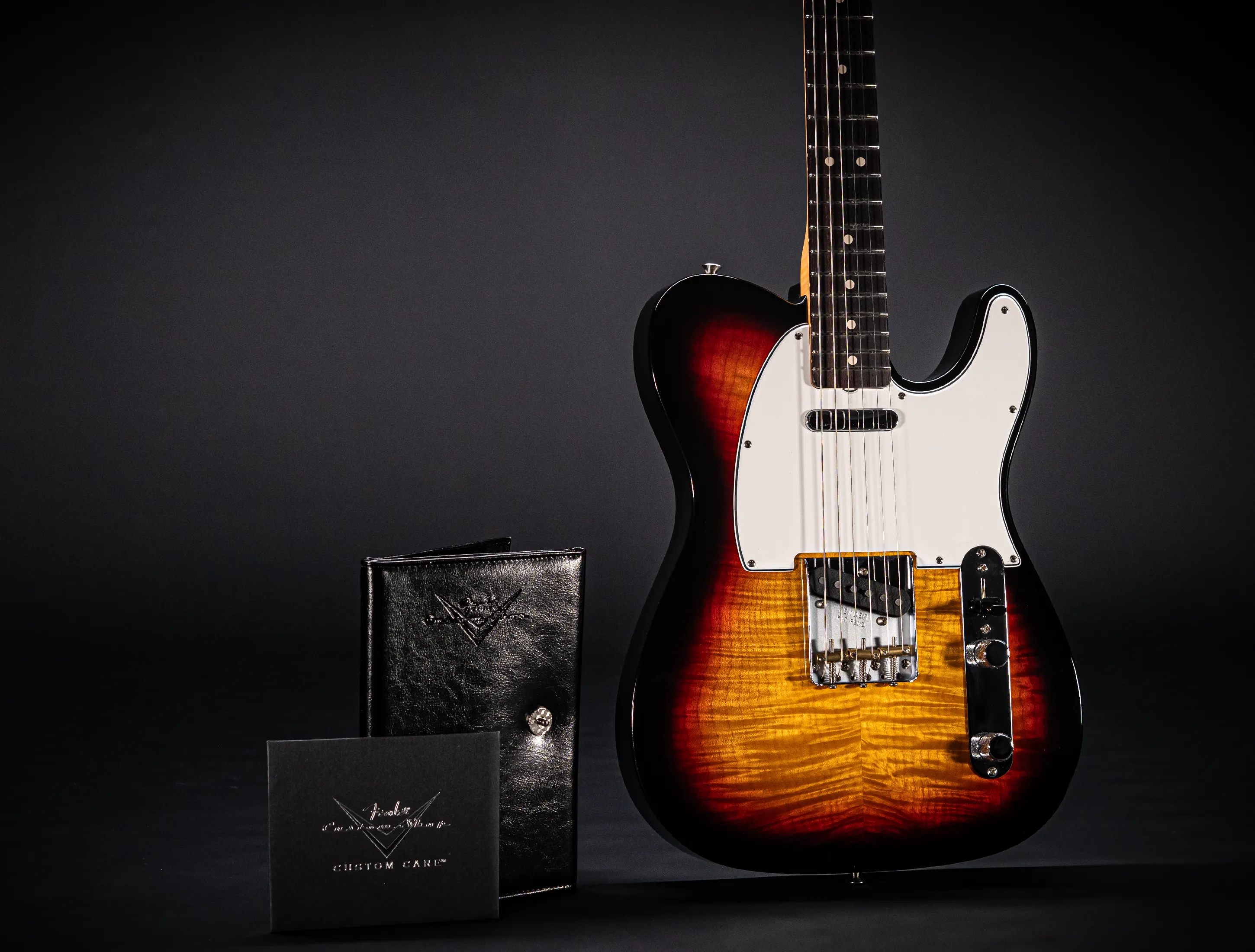 Fender MBD 1963 Telecaster Timeless NOS Prestige Flame Top - Sunburst