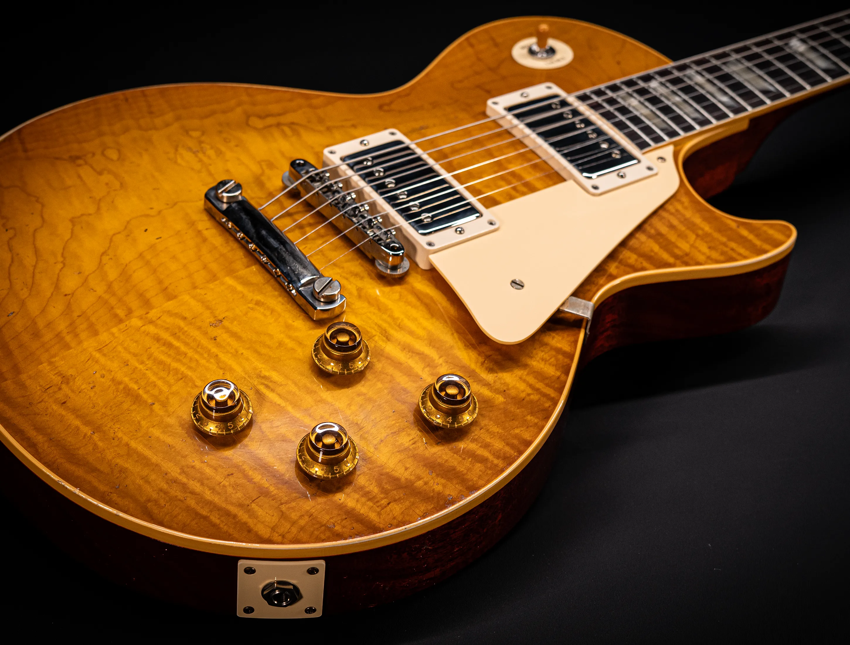 a164696 Gibson Les Paul 1959 Reissue Murphy Lab Light Aged Dirty Lemon