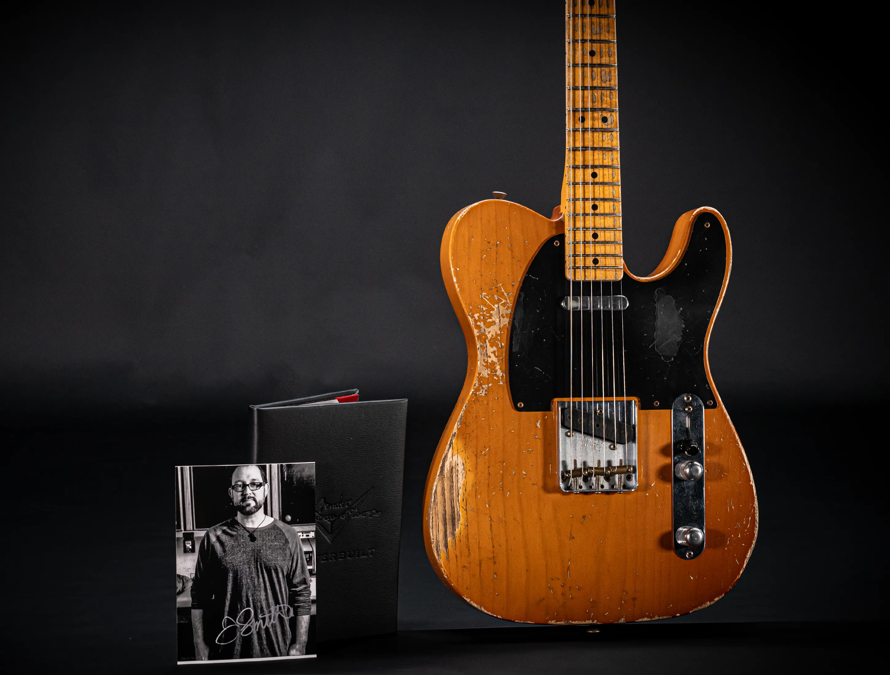 Fender Senior Masterbuilt Jason Smith 1952 Telecaster Heavy Relic - 1pc Ash Butterscotch Blonde