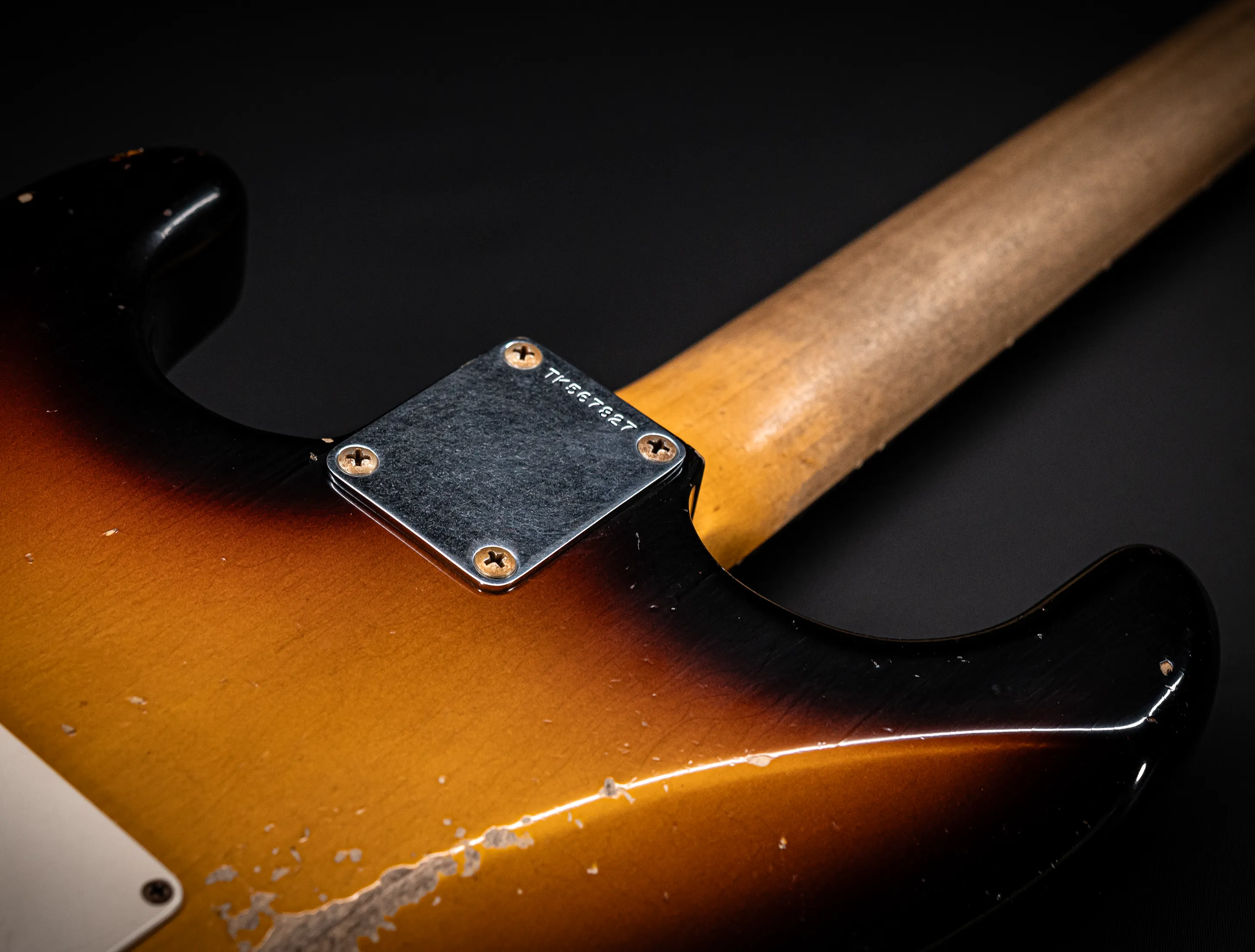 Fender Senior Masterbuilt Todd Krause 1963 Humbucker Stratocaster Relic - Sunburst
