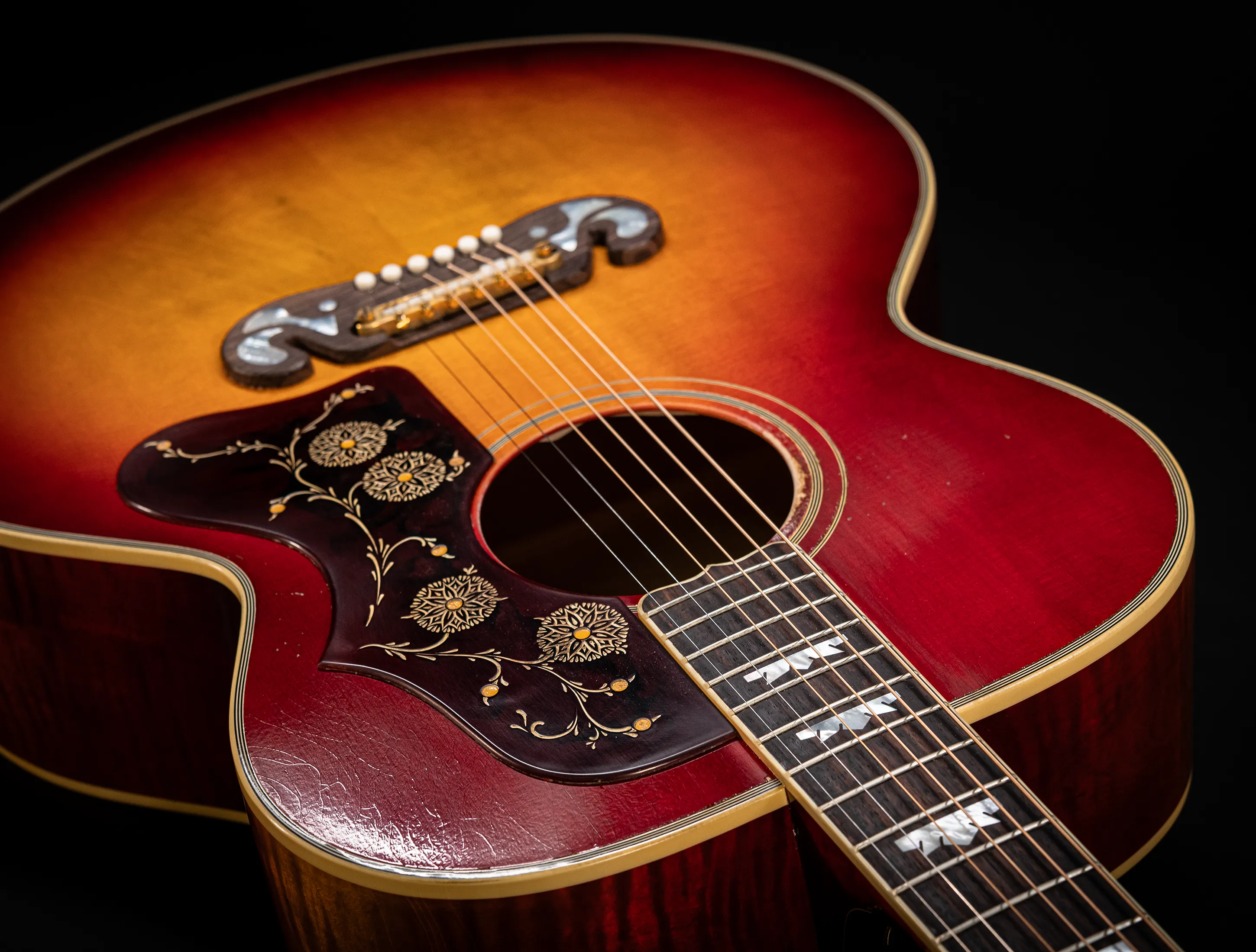 a172023 Gibson Jimmy Page 1964 SJ200 Signed - Musikhaus Hermann