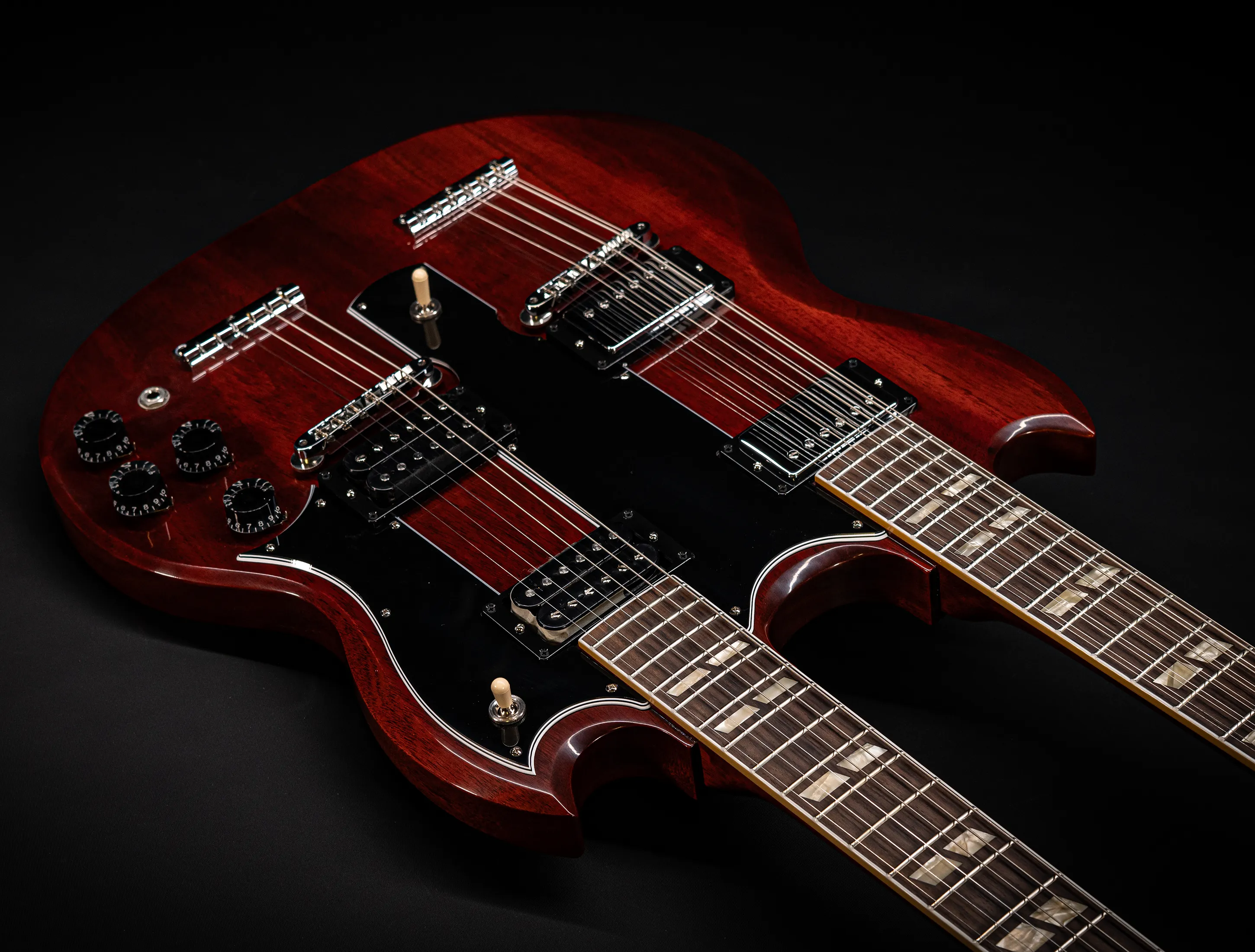 a165260-Gibson Jimmy Page EDS-1275 Doubleneck Collectors Edition VOS