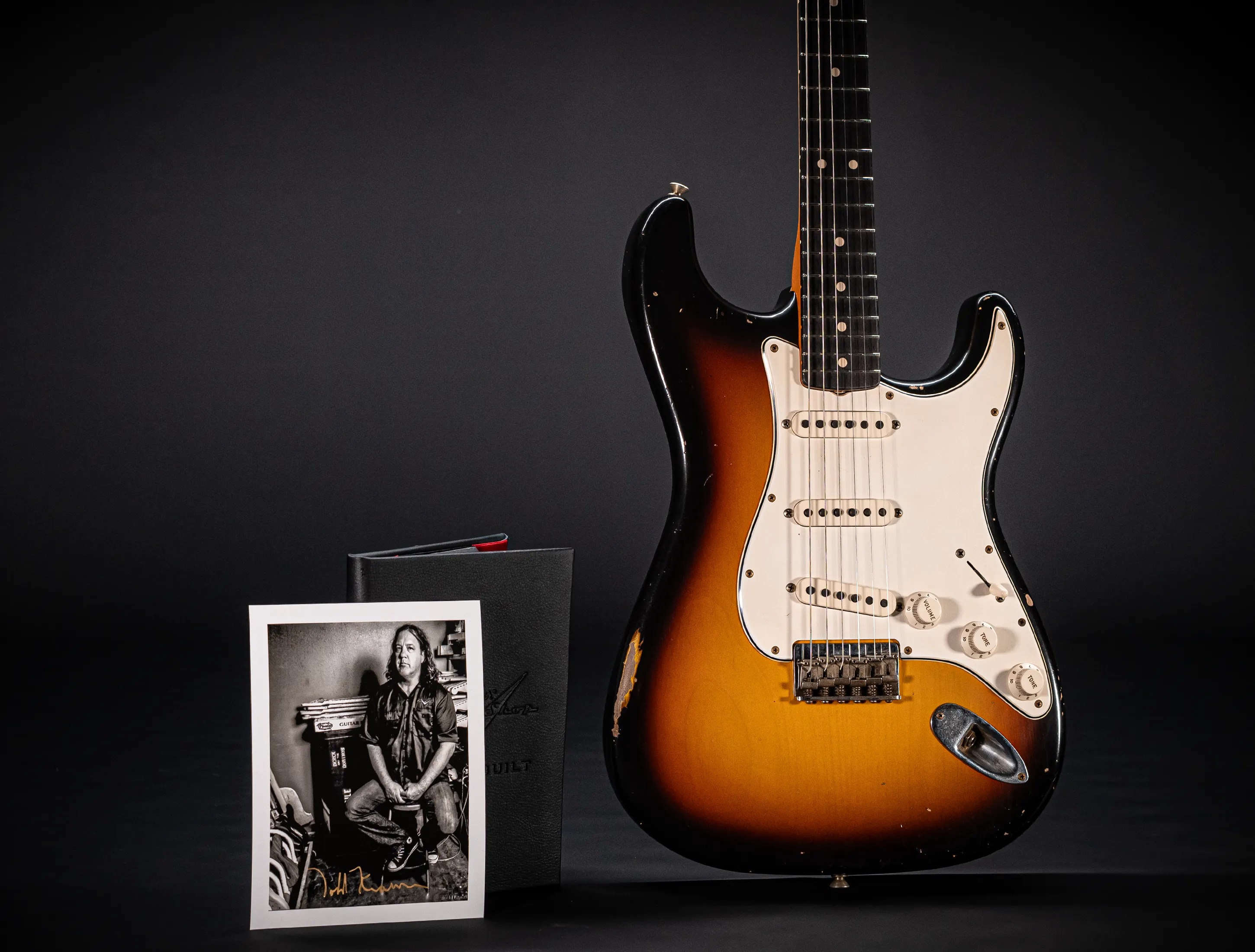 Fender Senior Masterbuilt Todd Krause 1963 HARDTAIL Stratocaster Relic - Sunburst