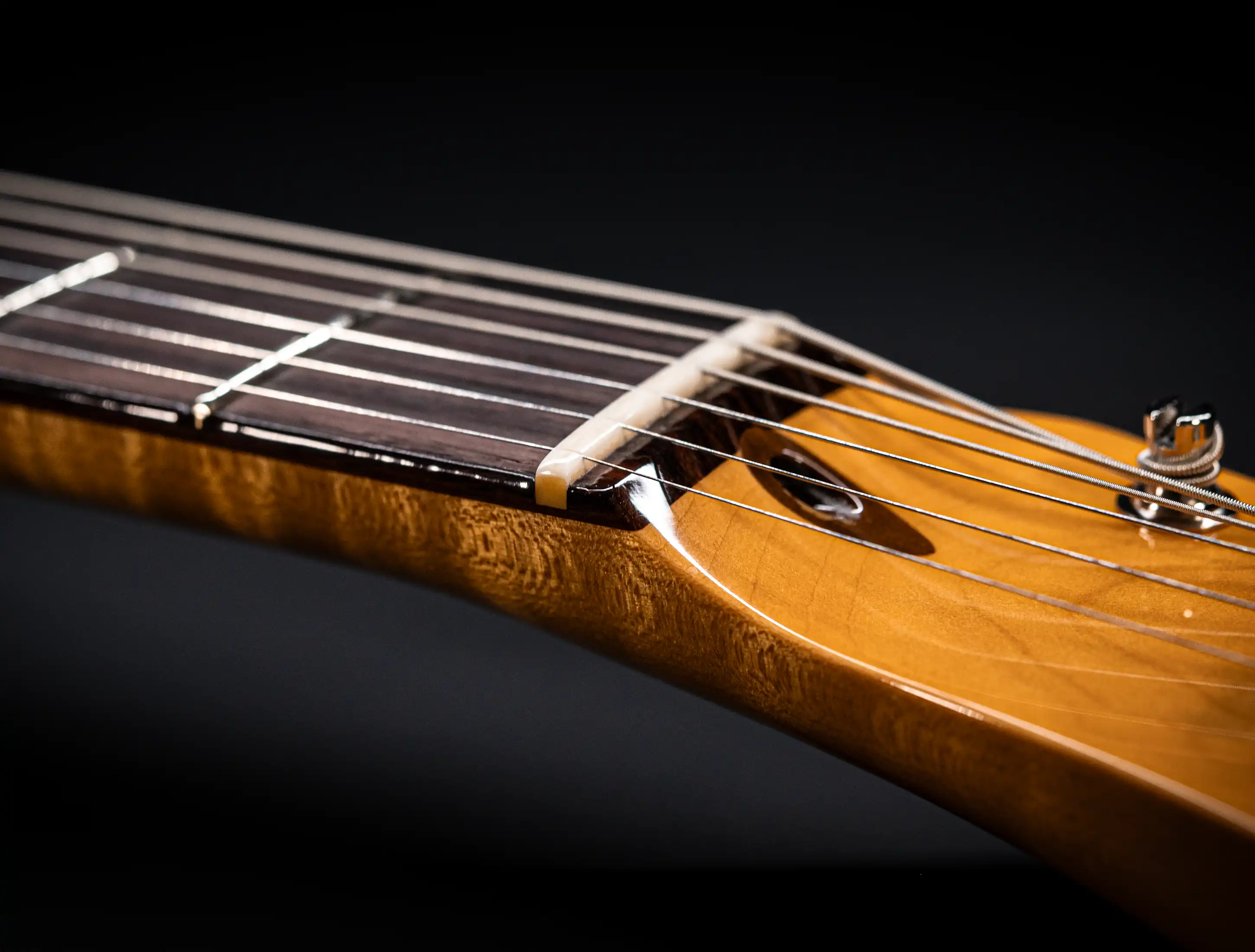 a154599 Fender-MBD-Limited-1963-Telecaster-Timeless-NOS-flame-Neck-Sunburst