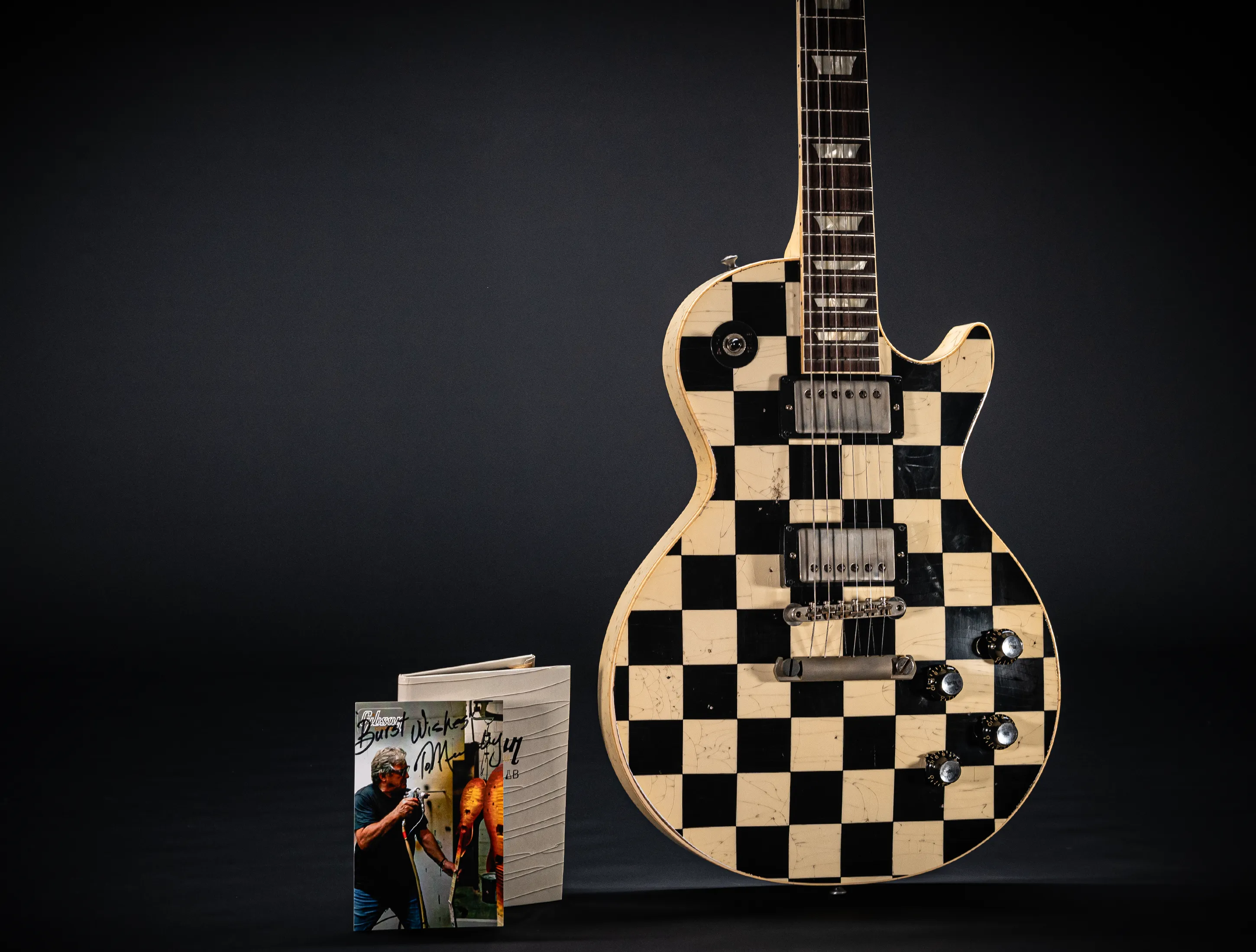 Gibson Les Paul 1958 Standard Murphy LAB Heavy Aged - Checkerboard