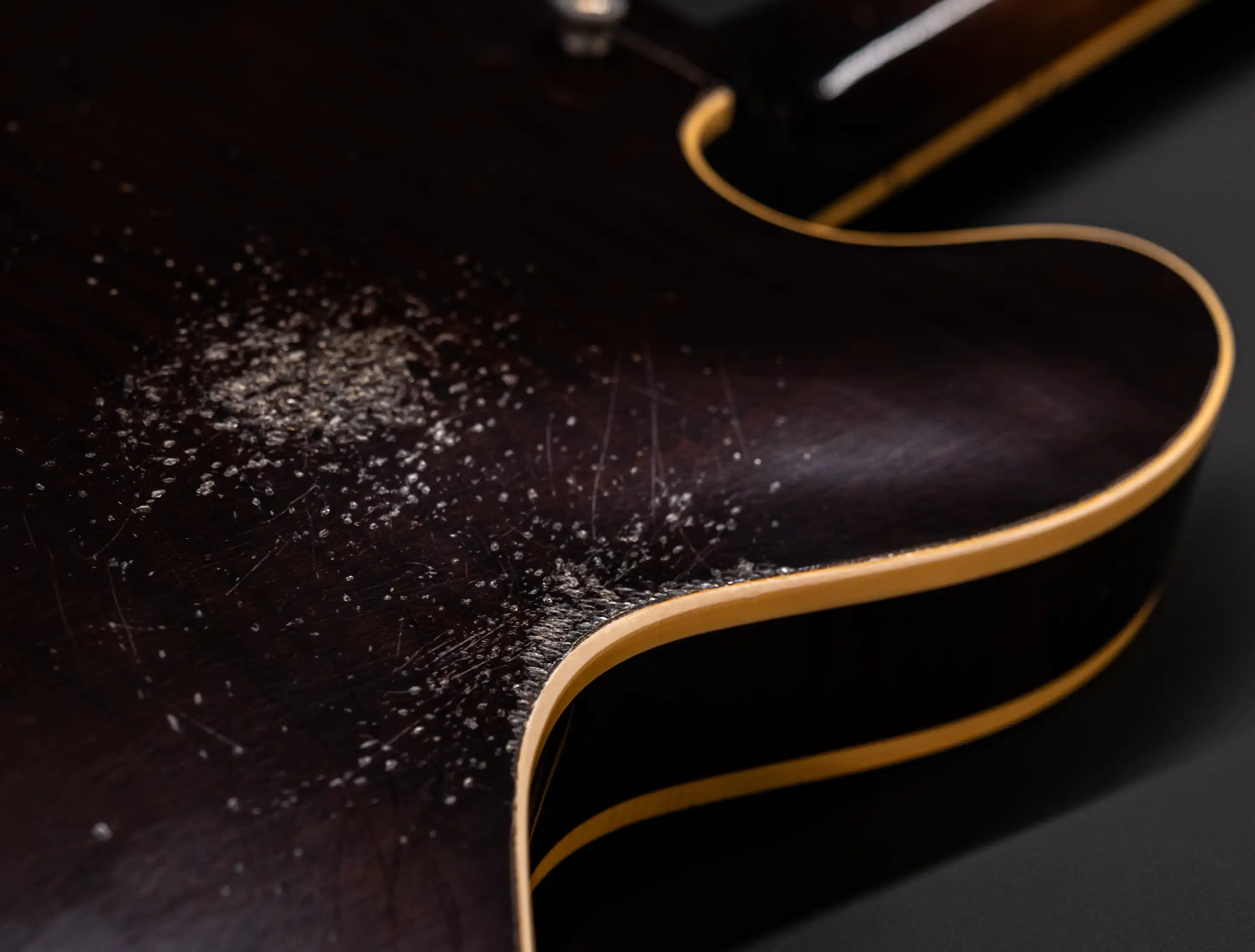 a154403 Gibson-ES-335-1964-Custom-Shop-Murphy-Lab-Heavy-Aged-Figured-Maple-Antique-Walnut-Stain