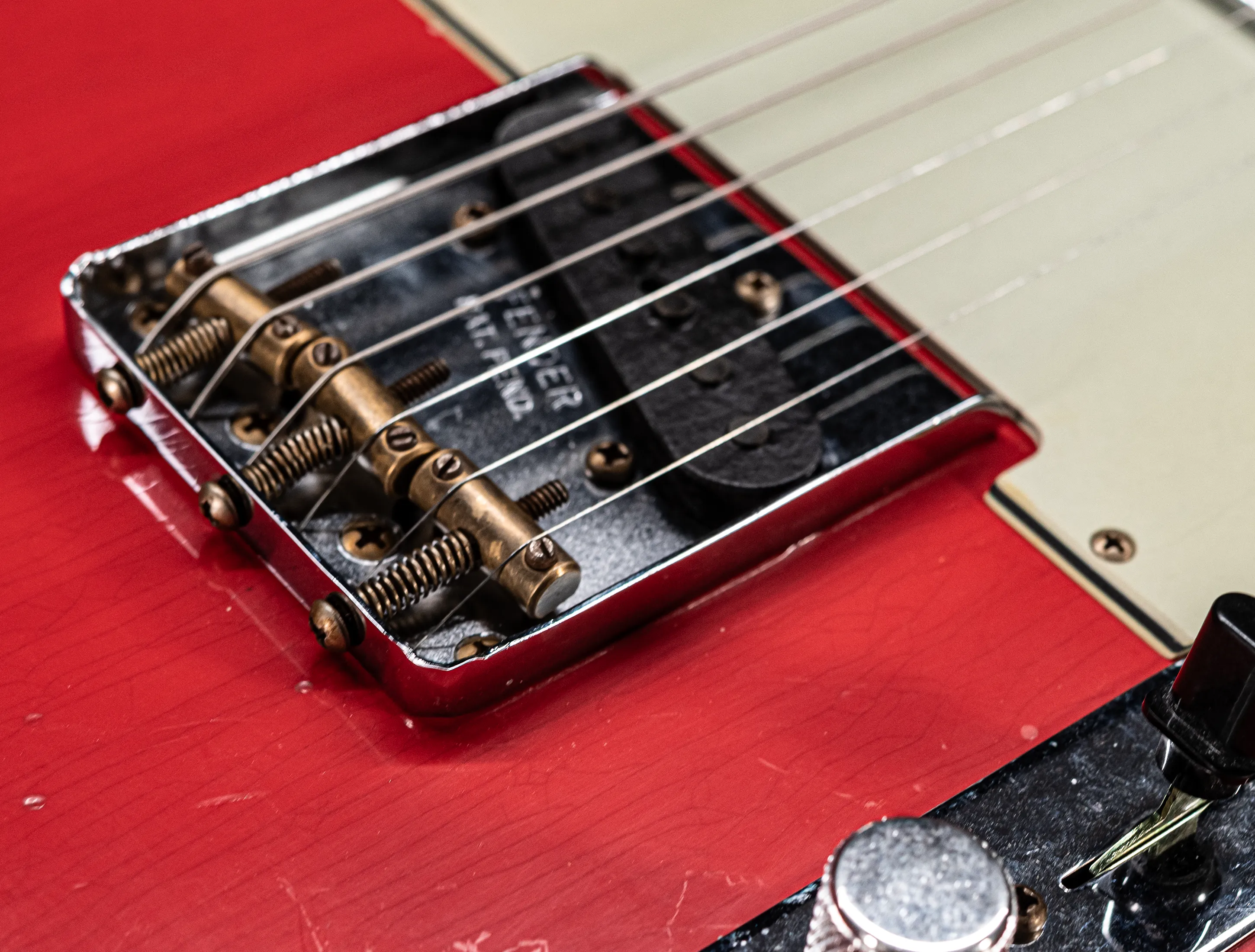 Fender MBD 1963 Telecaster Relic - Fiesta Red