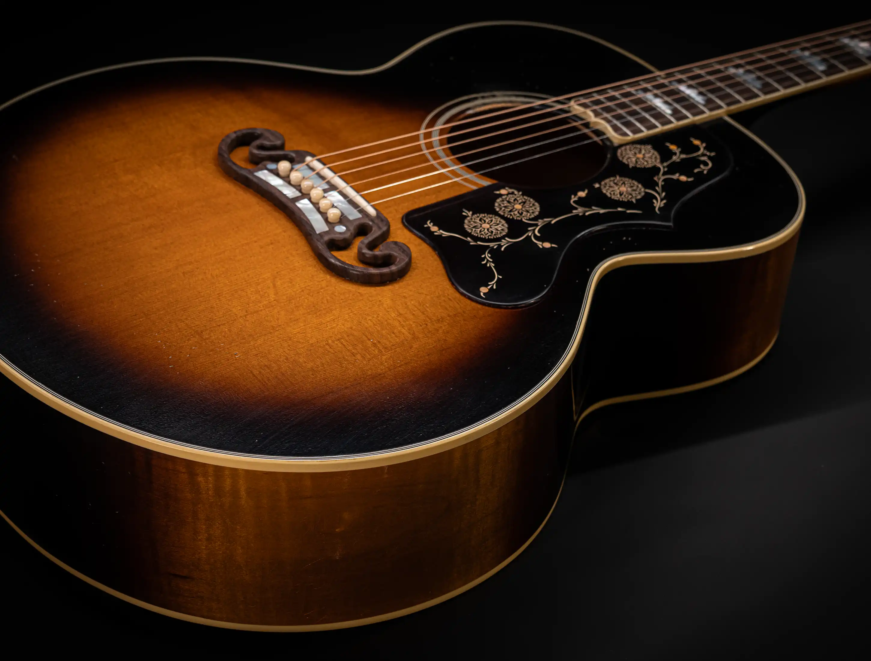 a155336 Gibson SJ-200 1957 Vintage Sunburst Murphy Lab Light Aged