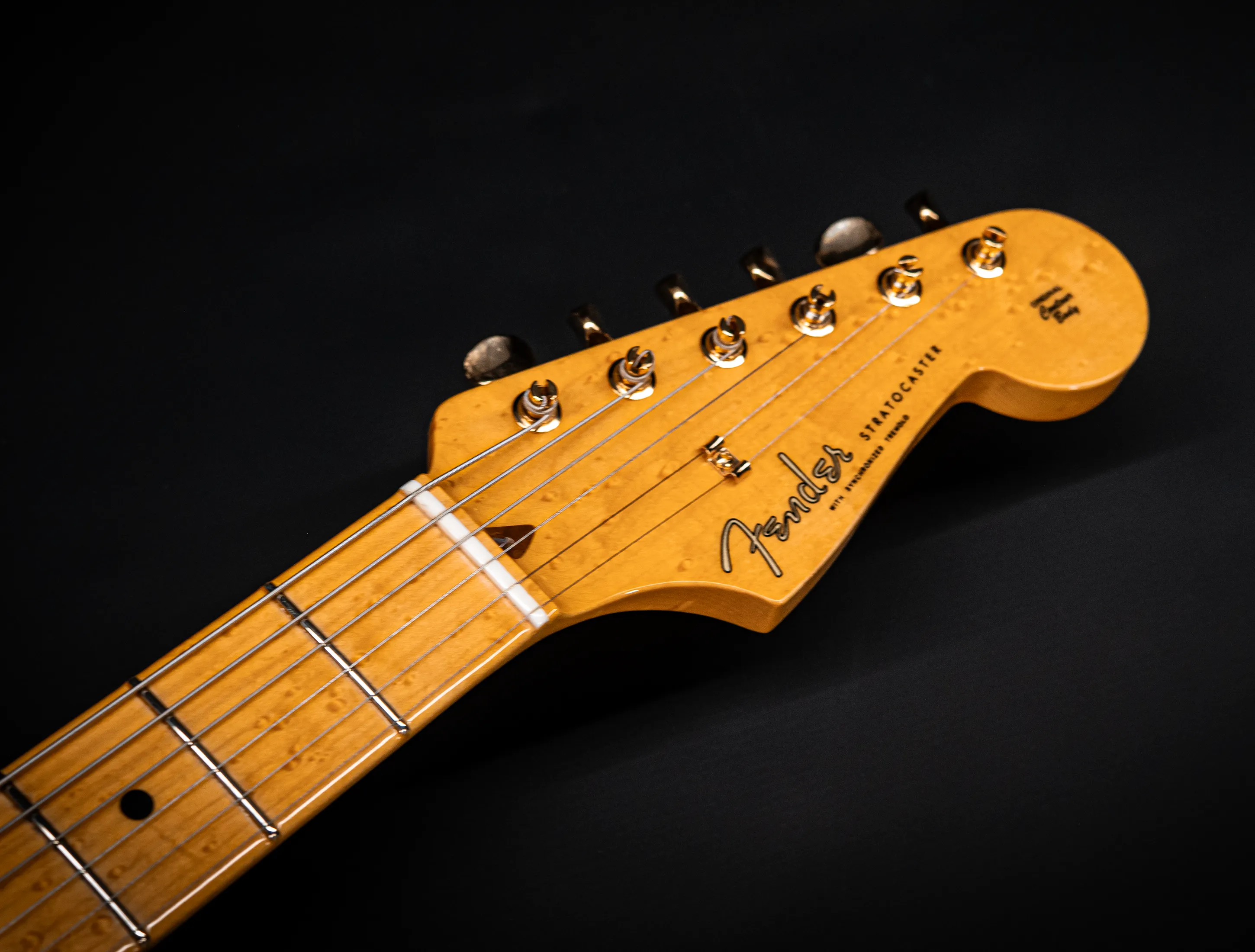 a161315 Fender MBD Limited 1957 Stratocaster Timeless NOS Birdseye Neck - Fiesta Red