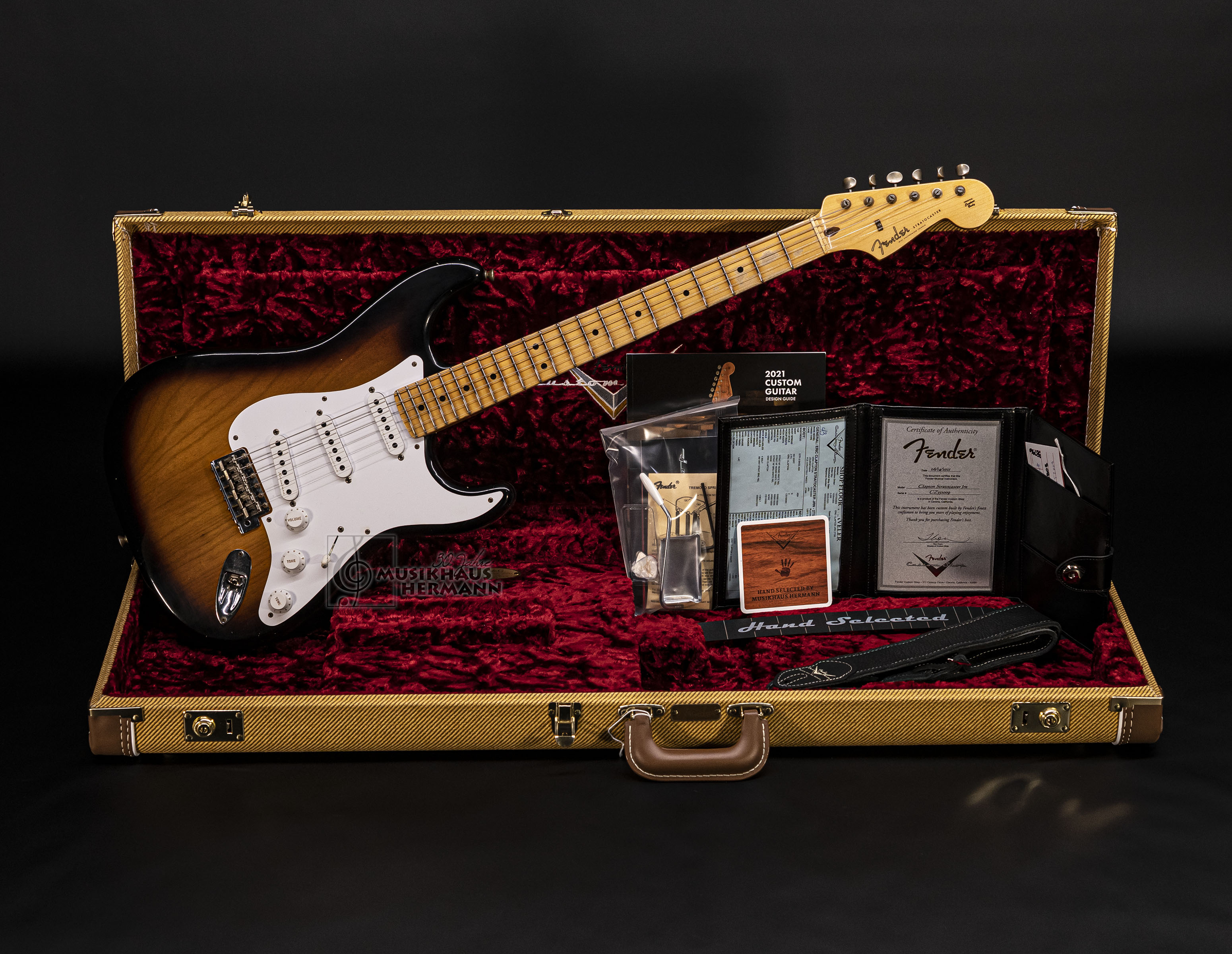 Fender Custom Shop Eric Clapton Stratocaster Journeyman Relic - 2 Tone Sunburst