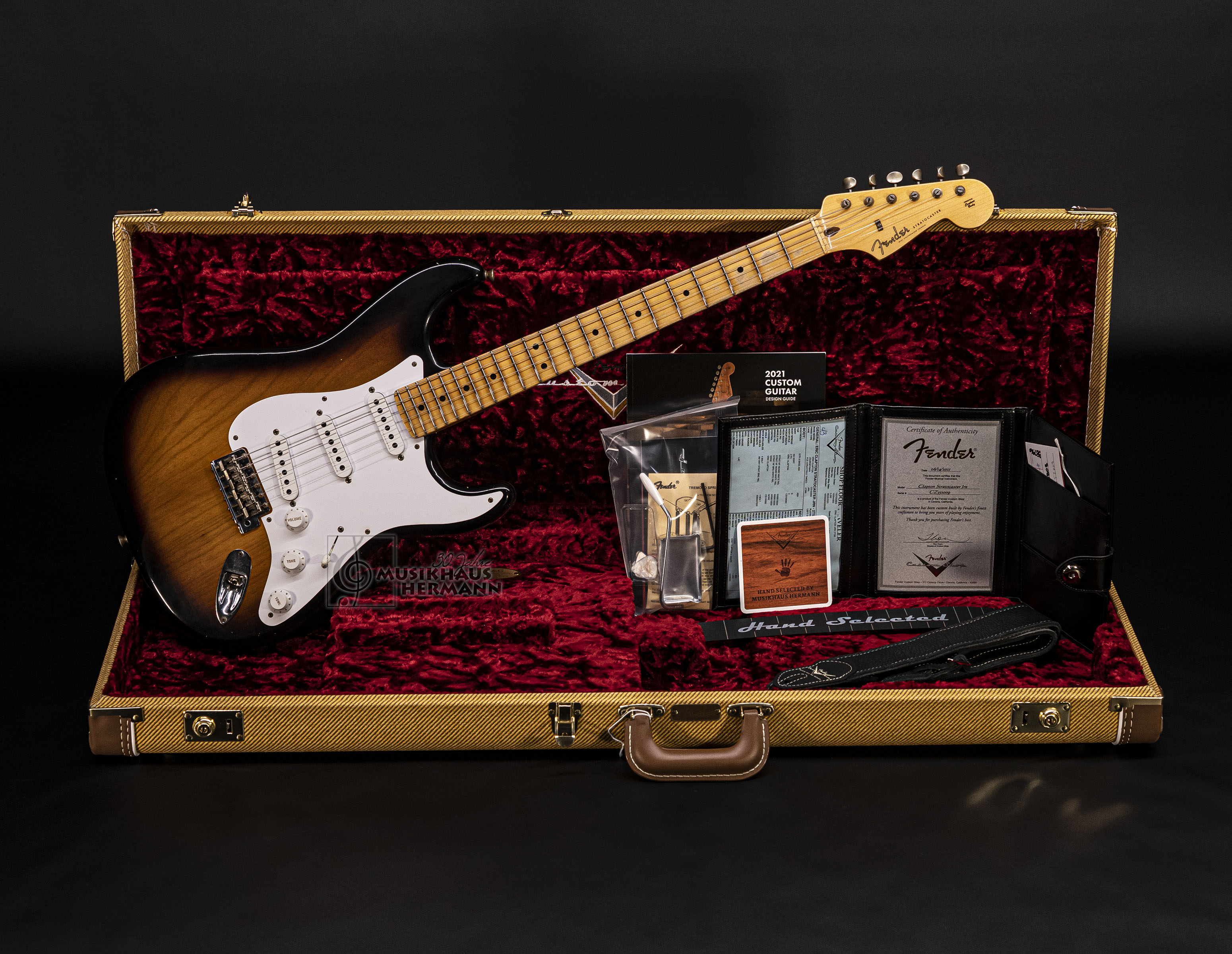 Fender Eric Clapton Stratocaster Journeyman Relic 2 Tone Sunburst