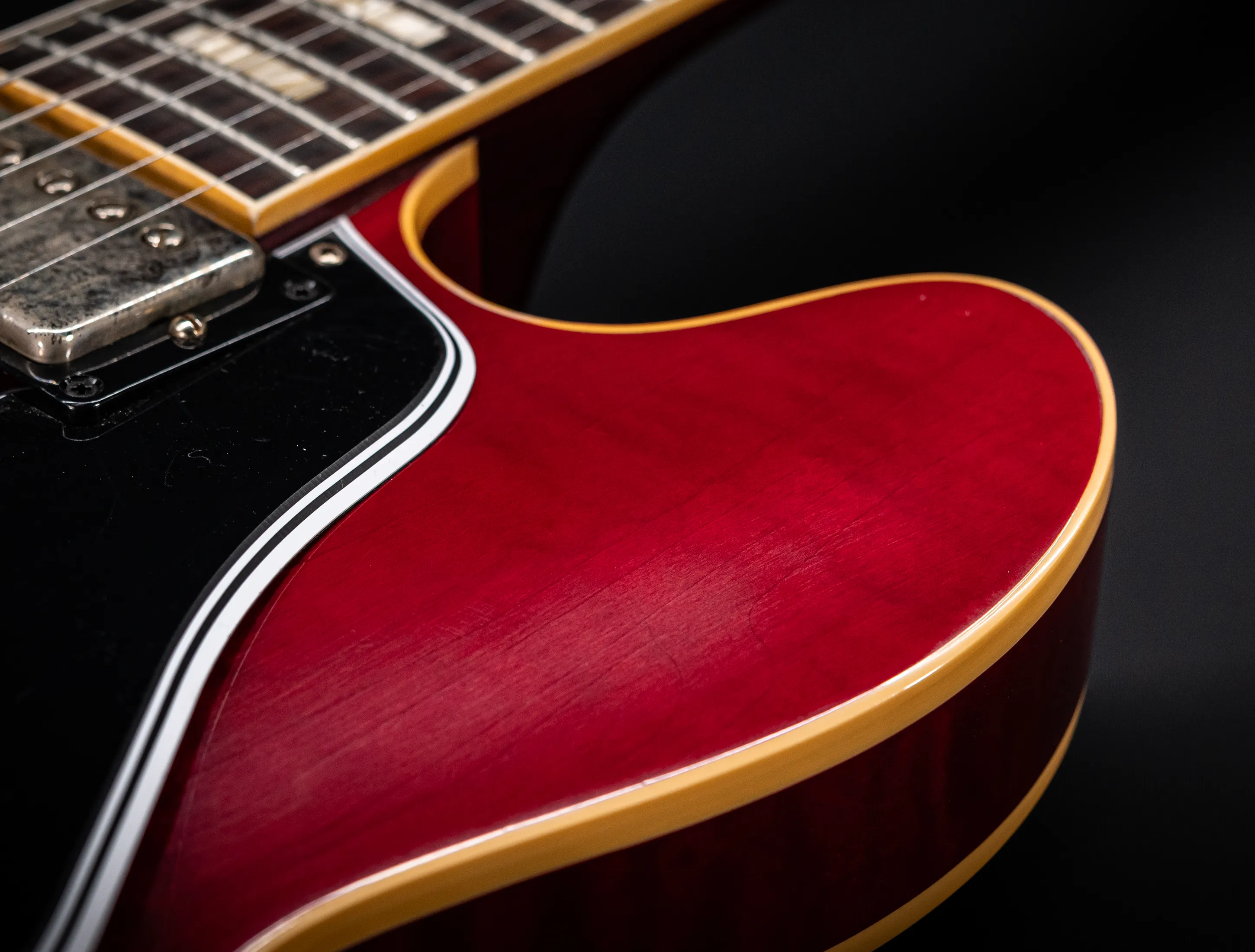 Gibson ES-335 1964 Custom Shop Murphy Lab Ultra Light Aged Figured Maple - Wine Red
