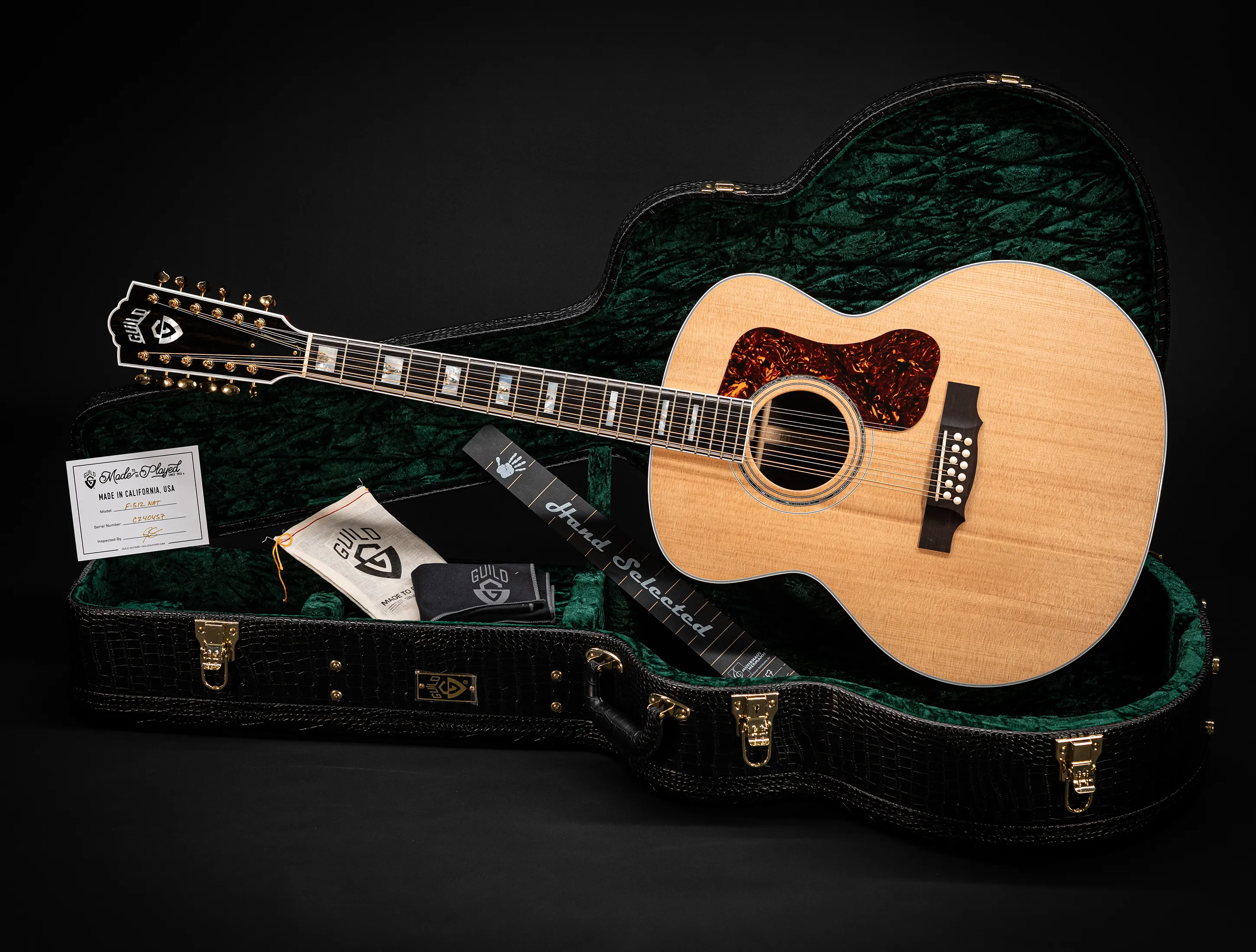 Galerie anzeigen (24 Bilder) a162390 Guild F-512 Natural USA