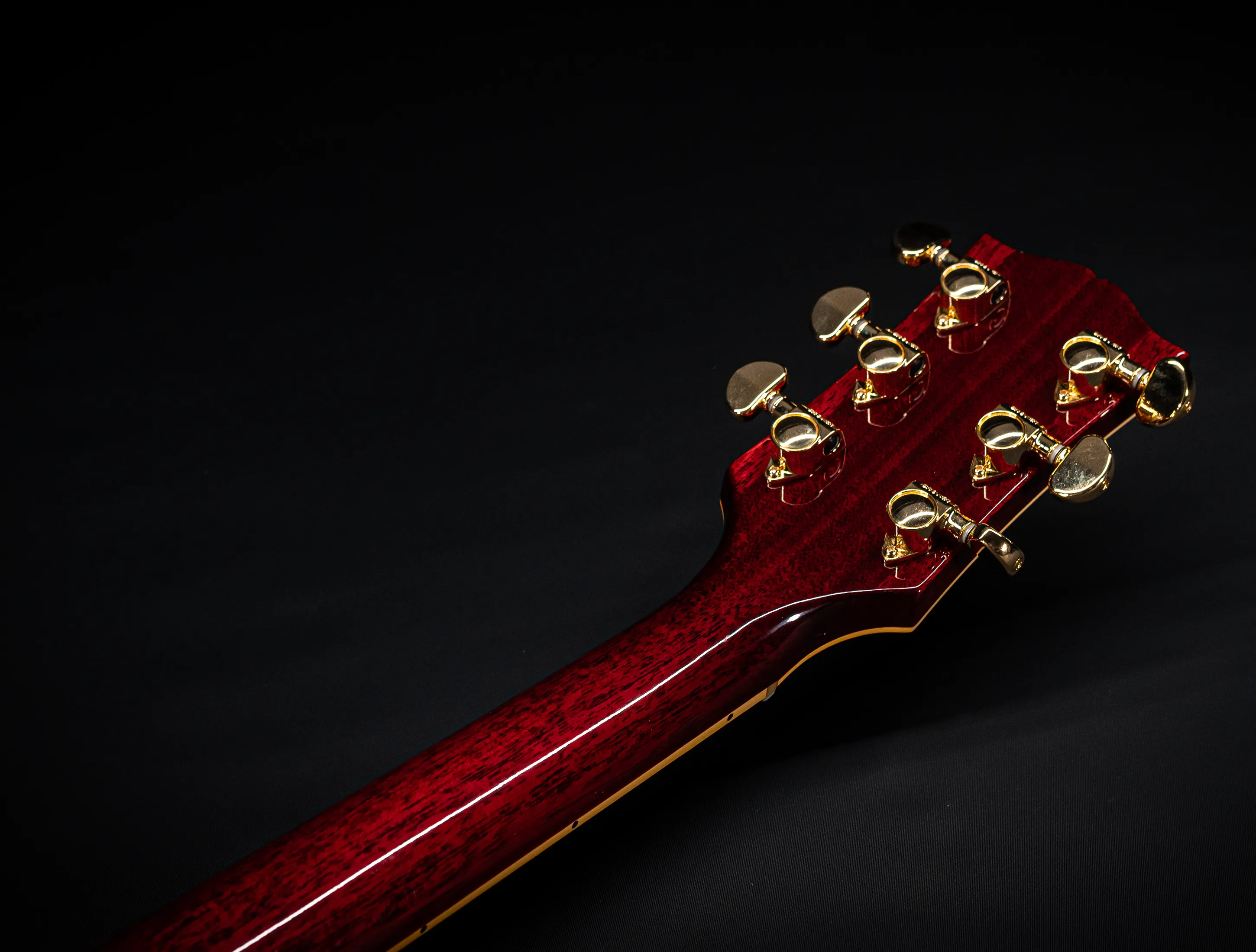 Gibson ES-355 1959 Custom Shop Gloss Figured Maple - Dark Viking Red