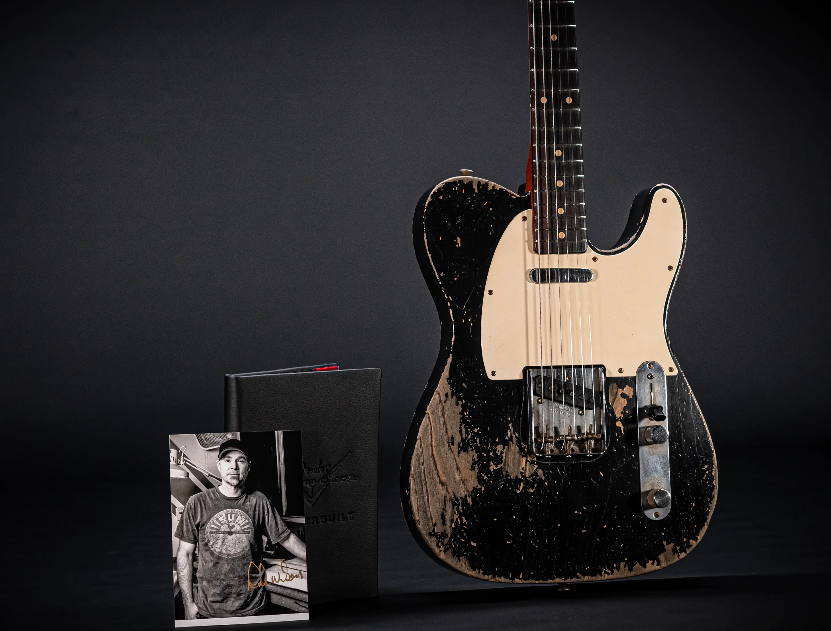 Fender Masterbuilt Dale Wilson 1962 Telecaster Authentic Heavy Relic - The Black Tele