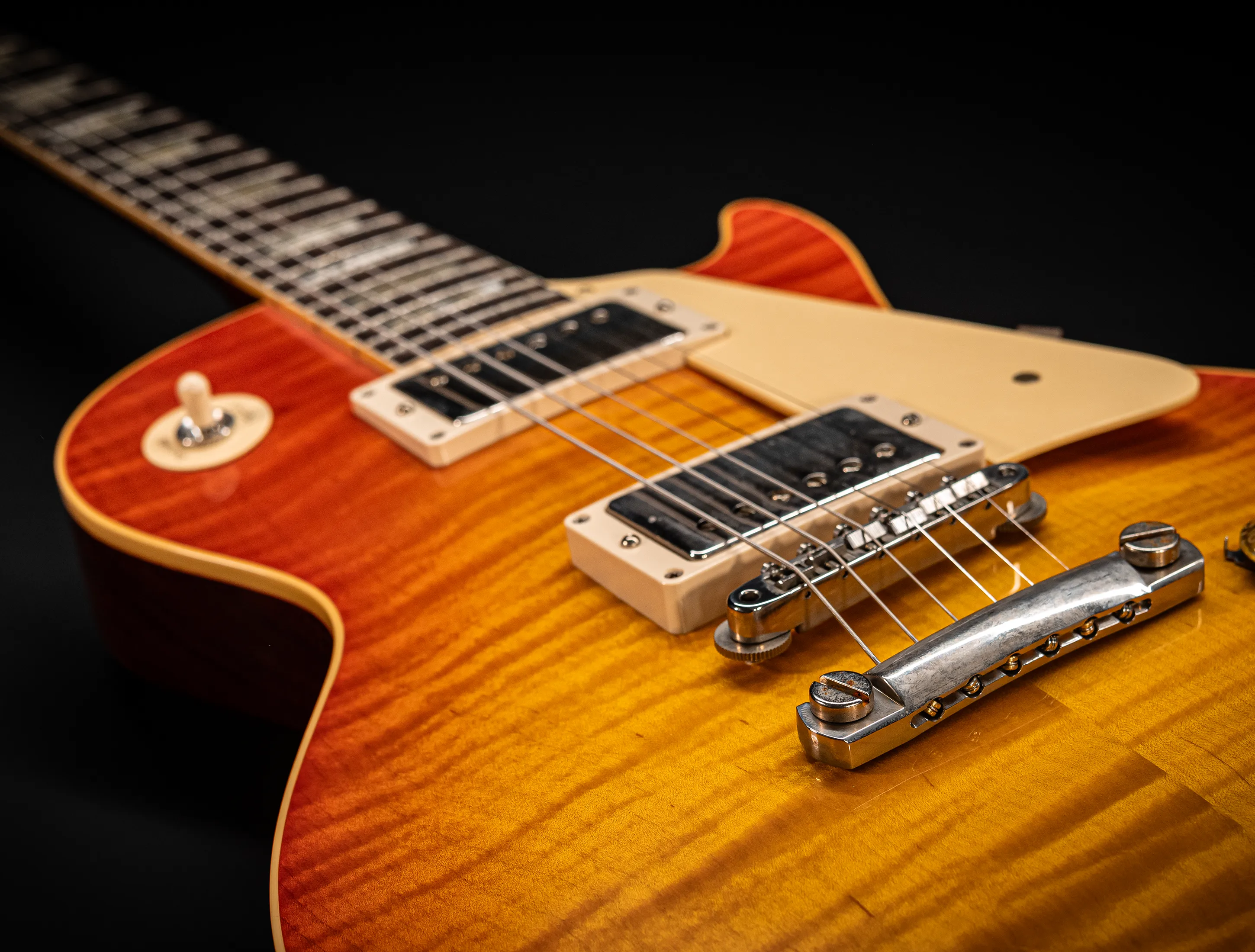 a162322 Gibson Les Paul 1960 Standard Reissue VOS Tangerine Burst