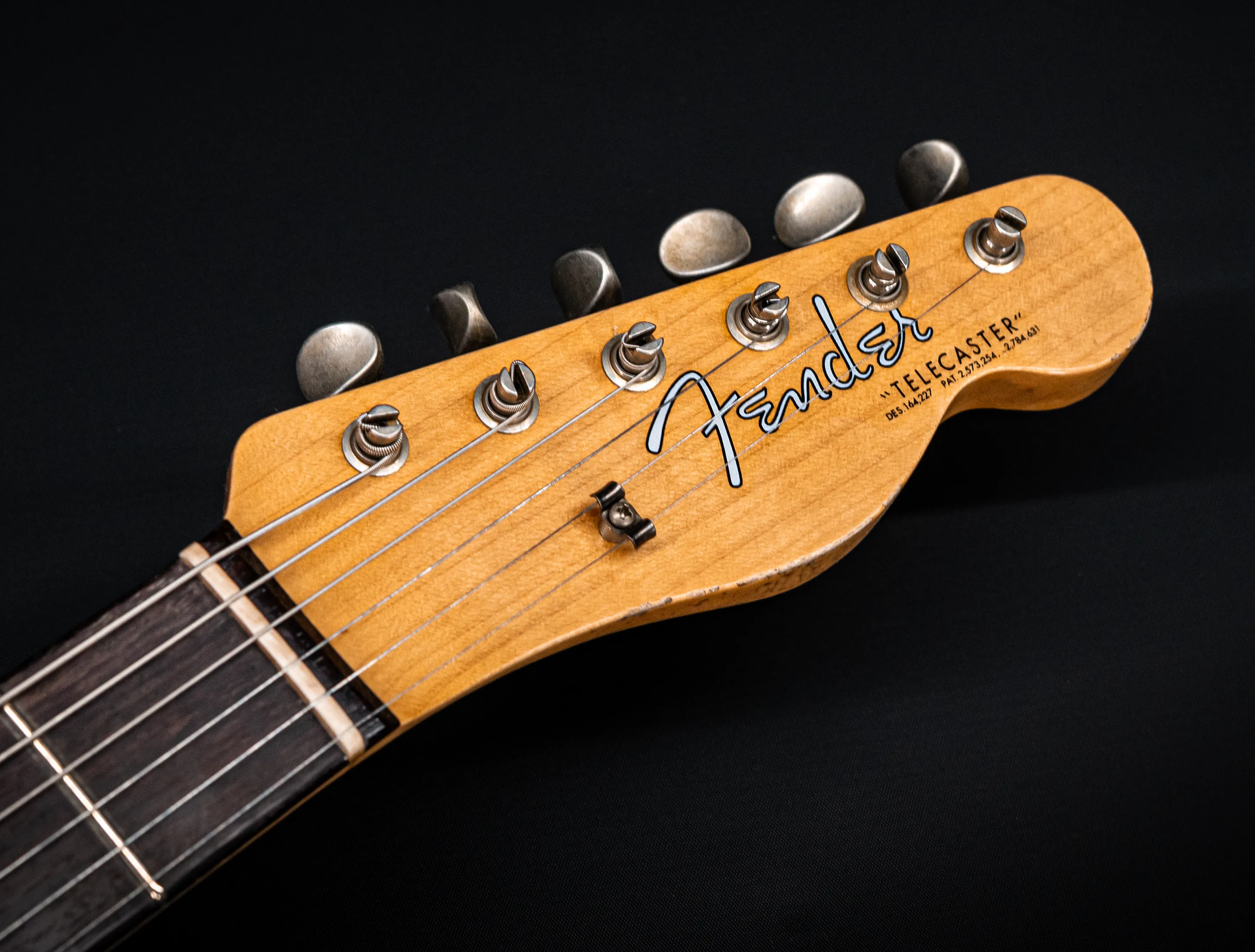 Fender MBD 1963 Telecaster Relic - Olympic White