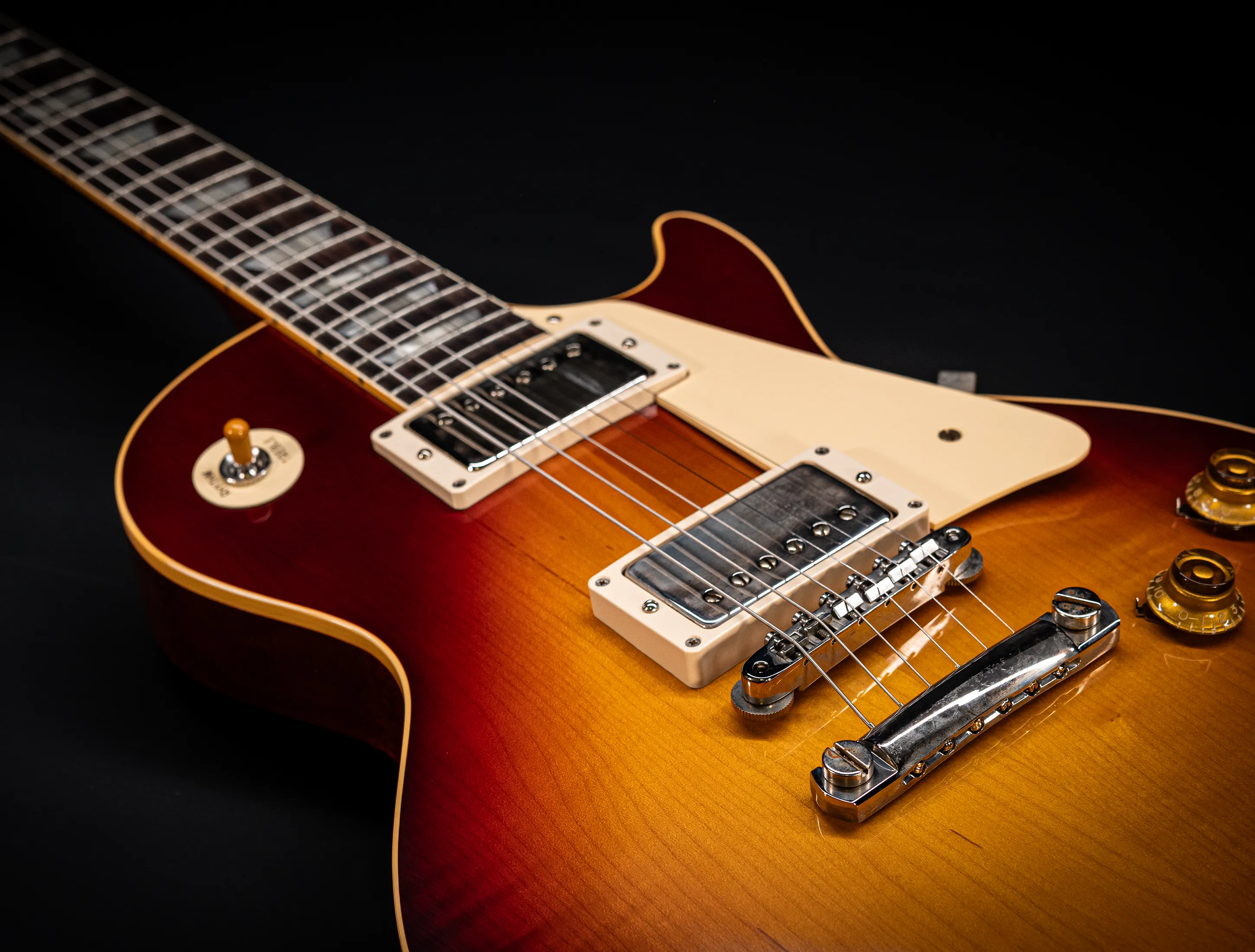a171899 Gibson Les Paul 1958 Standard Reissue VOS - Bourbon Burst Musikhaus-Hermann