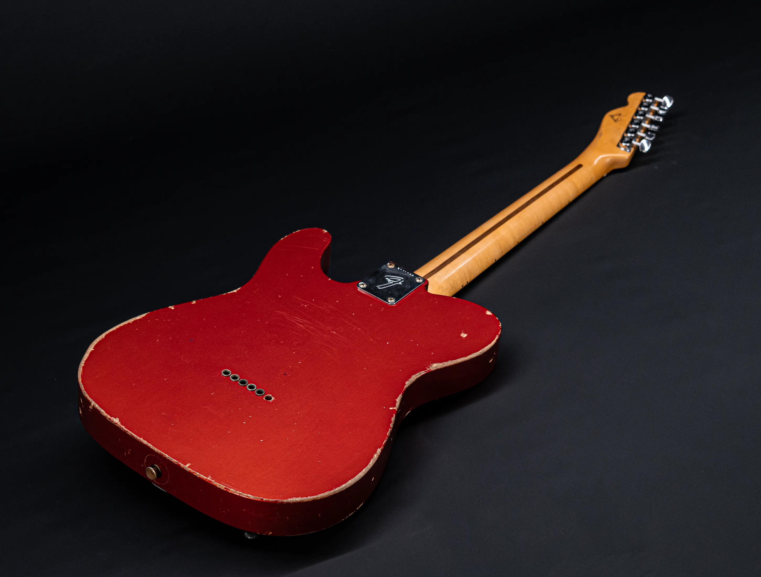 Fender Masterbuilt Dennis Galuszka Limited Edition Mike Campbell 1972 „Red Dog“ Telecaster