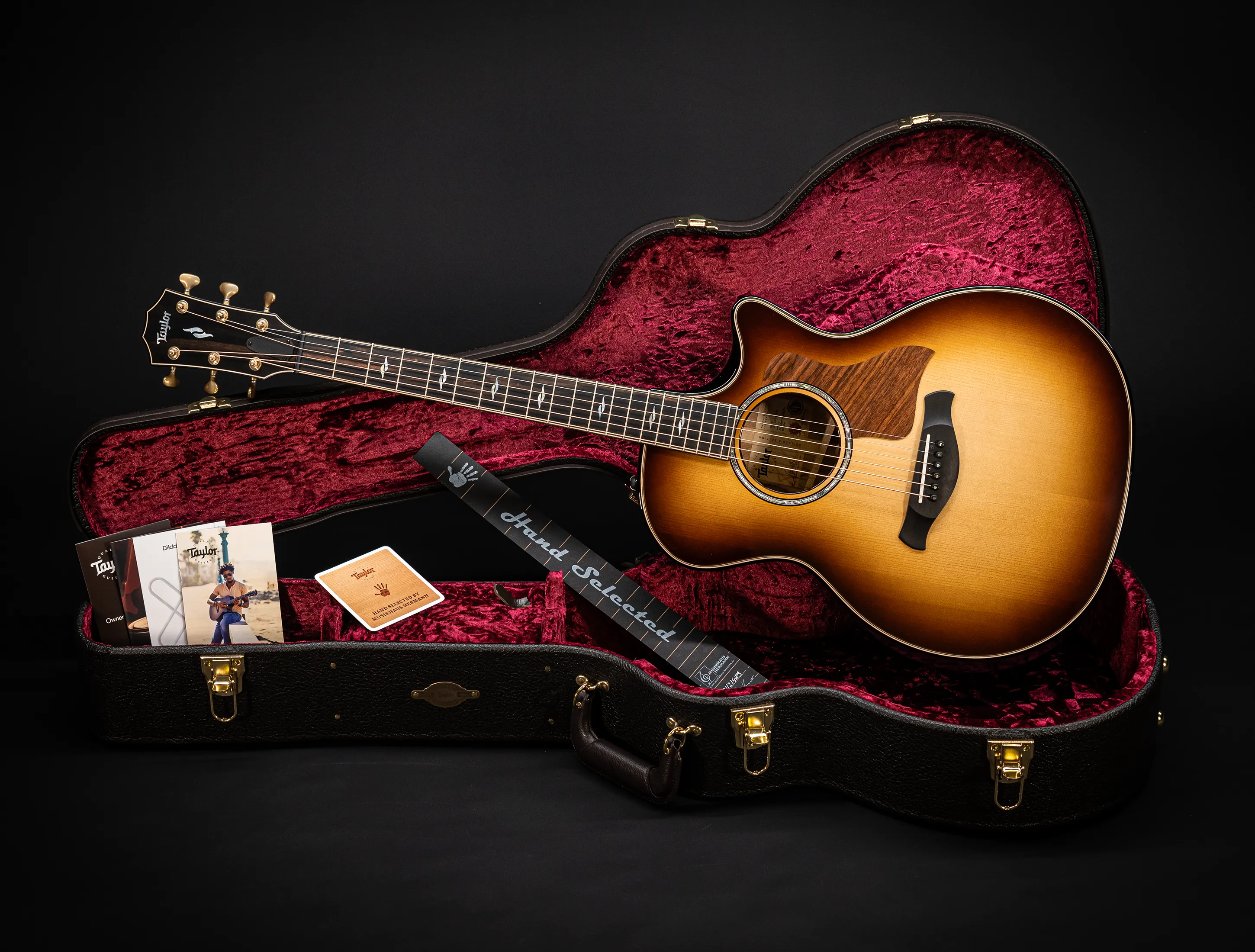 a171156 Taylor Builders Edition 814ce Honduras Palisander meets Adirondack Musikhaus-Hermann