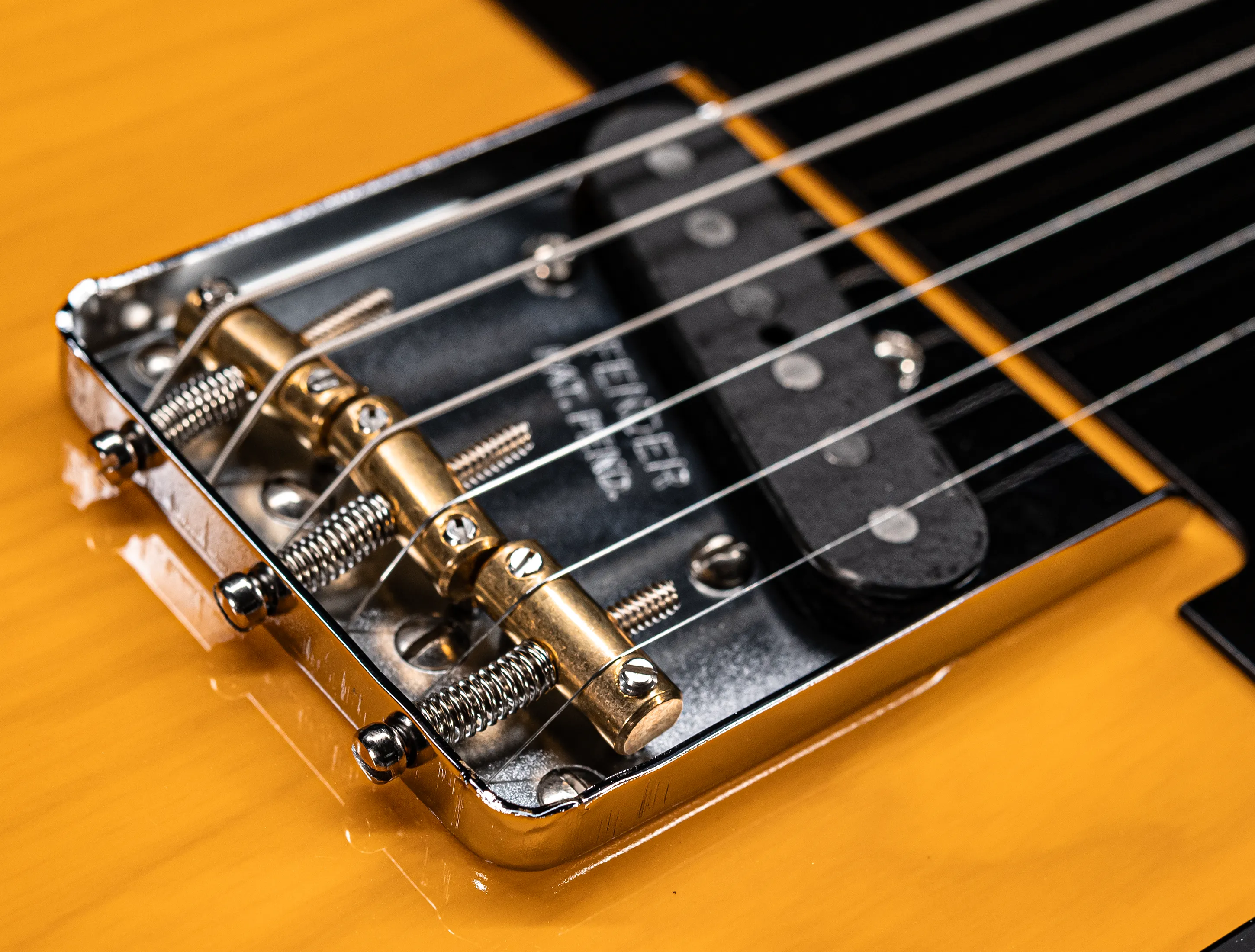 Fender Senior Masterbuilt Todd Krause 1952 Telecaster NOS 1pc Ash Body - Butterscotch Blonde