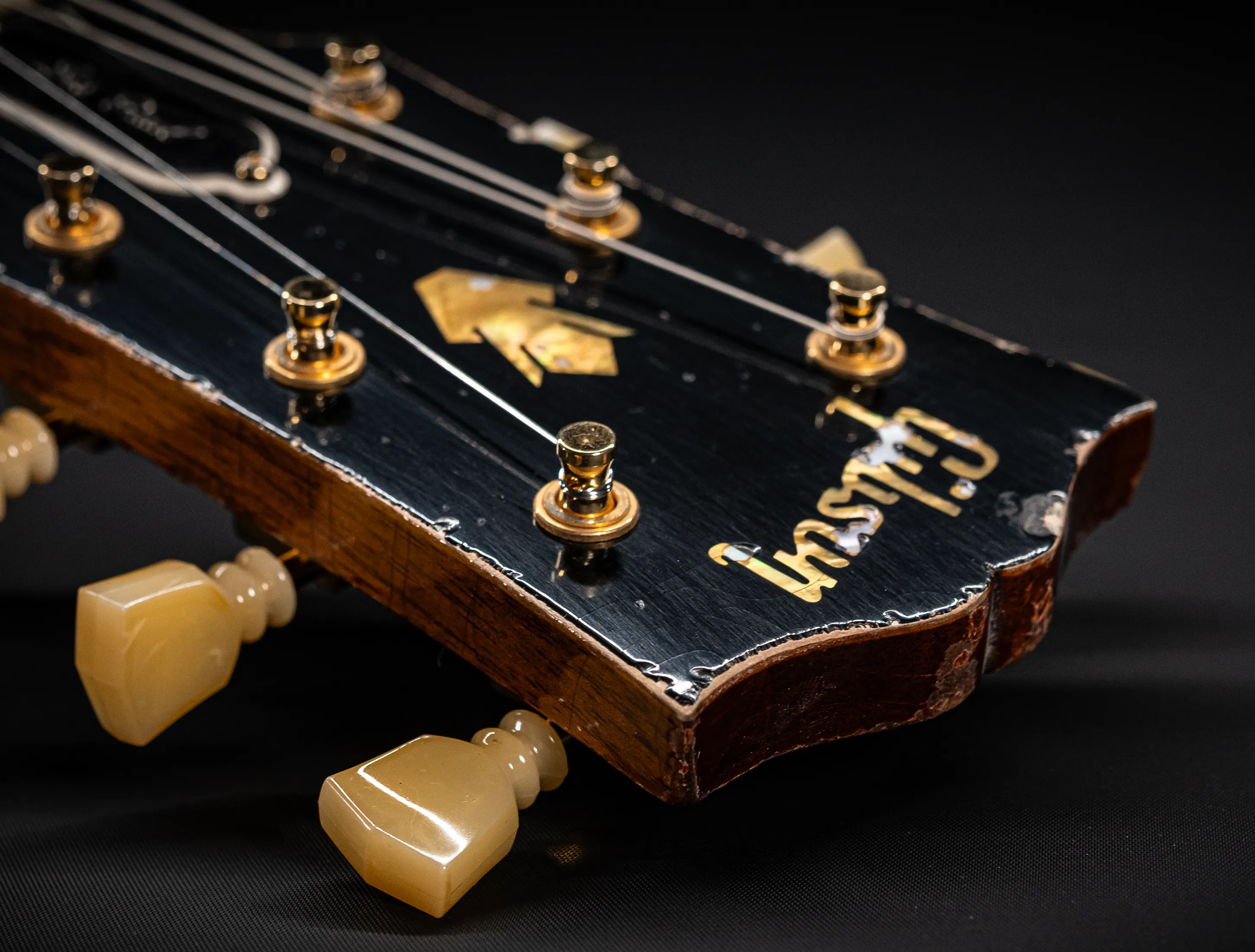 Gibson SG 1961 Standard Murphy Lab Heavy Aged Antique Natural Gold Hardware